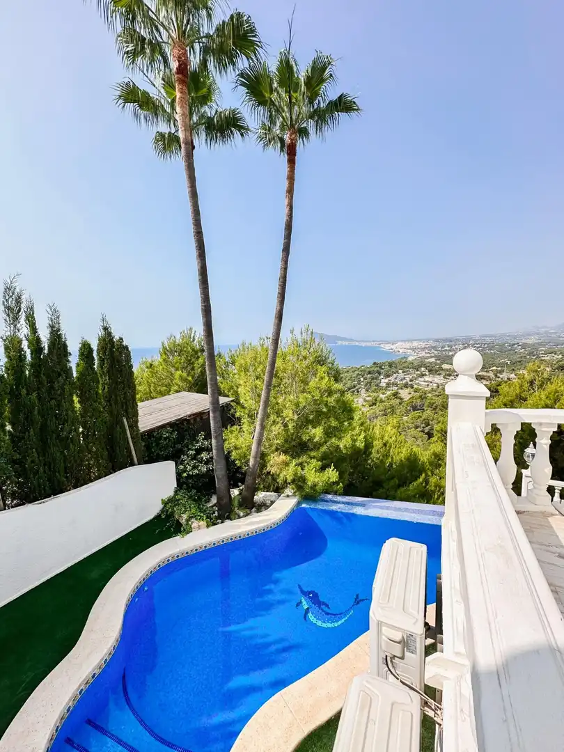 Jardín de Casa o chalet en venta en Altea con Aire acondicionado, Jardín privado y Terraza