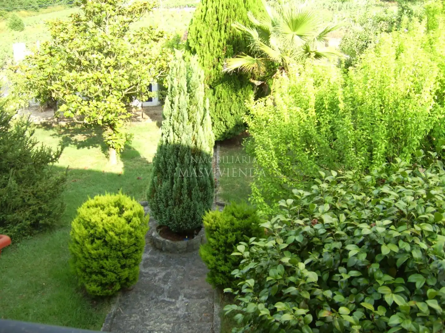 Jardín de Casa o chalet en venta en Leiro con Aire acondicionado, Terraza y Trastero