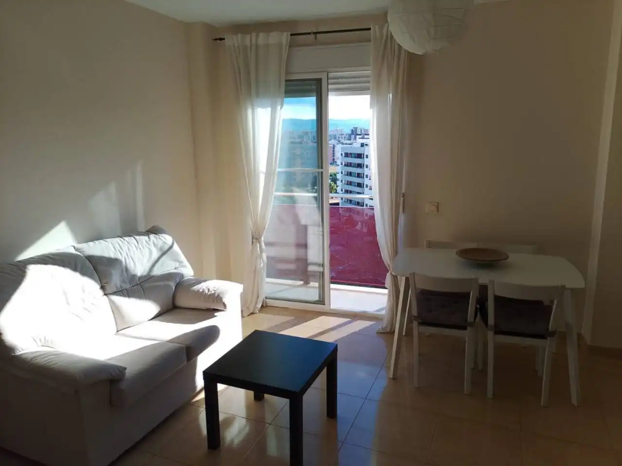 Sala de estar de Piso en venta en  Murcia Capital con Aire acondicionado, Trastero y Amueblado