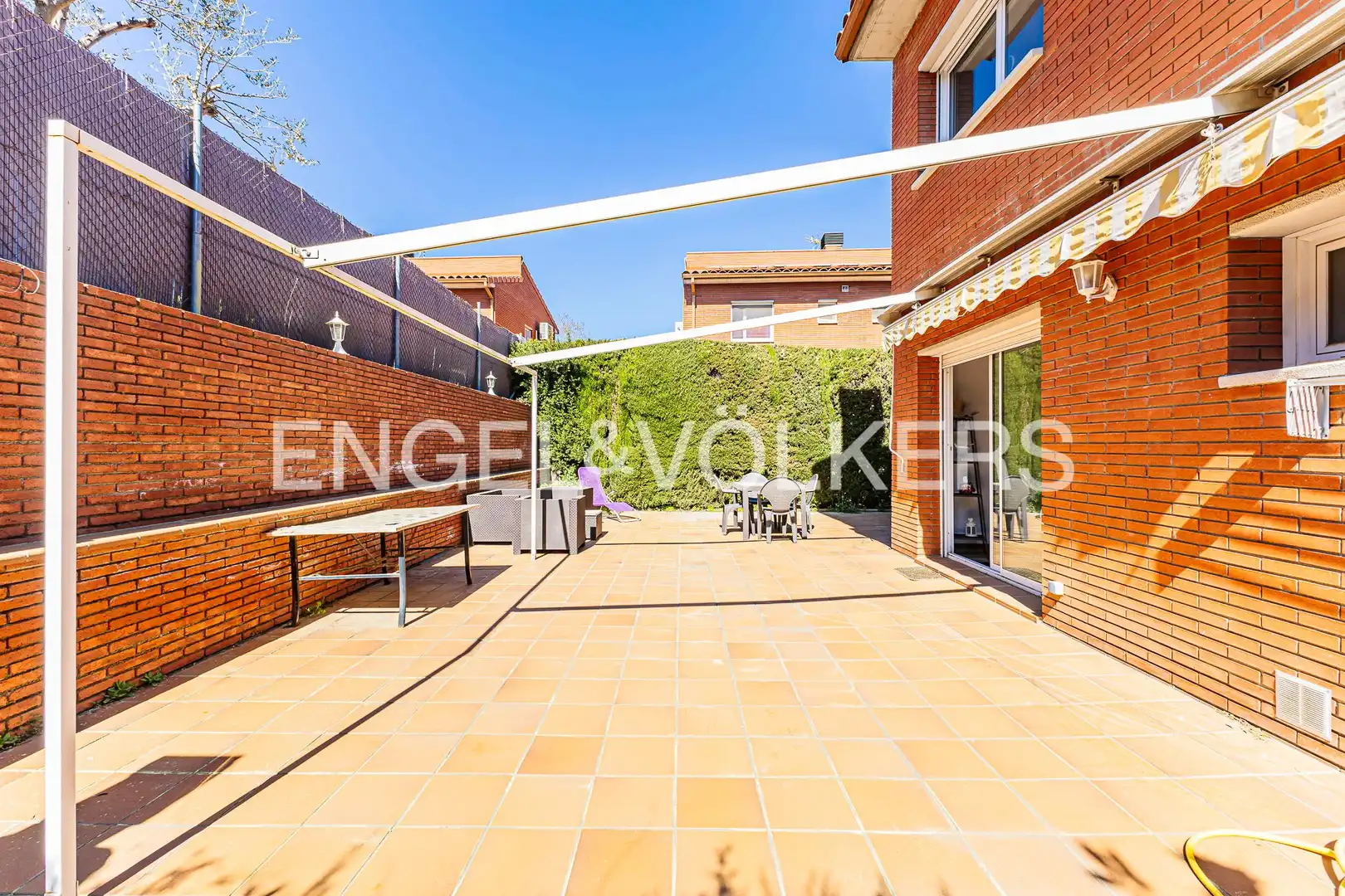 Terrassa de Casa adosada en venda en Polinyà amb Calefacció, Jardí privat i Parquet