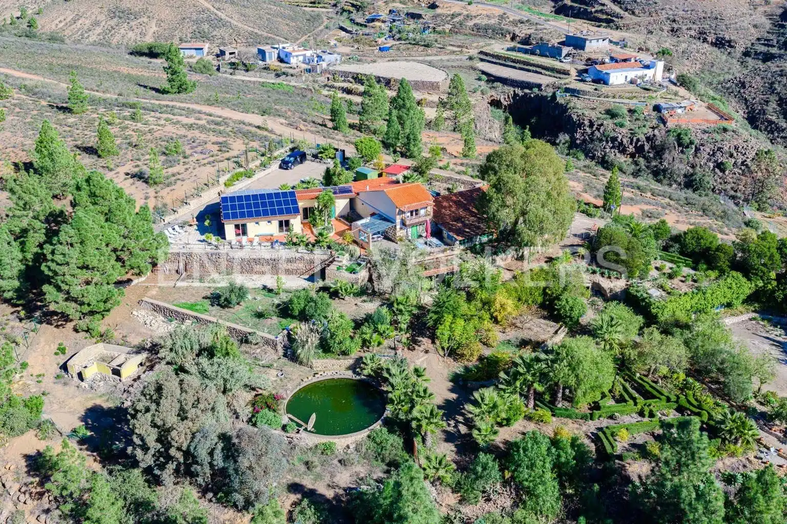 Exterior view of Houses for sale in Vilaflor de Chasna  with Terrace and Furnished