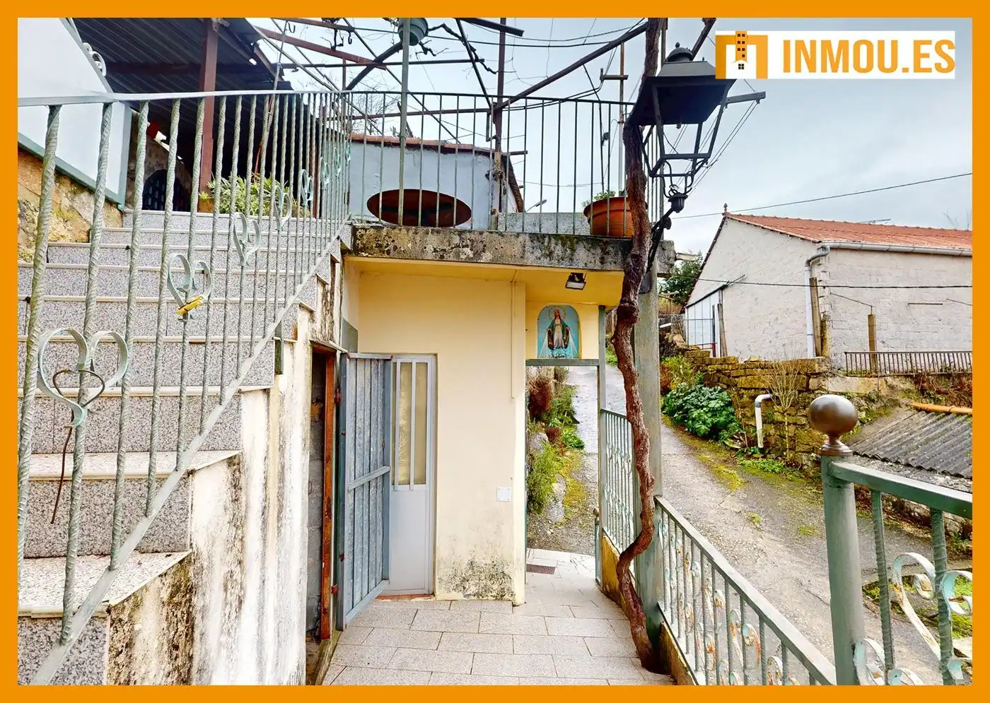 Vista exterior de Casa o chalet en venta en Carballeda de Avia con Calefacción, Jardín privado y Terraza