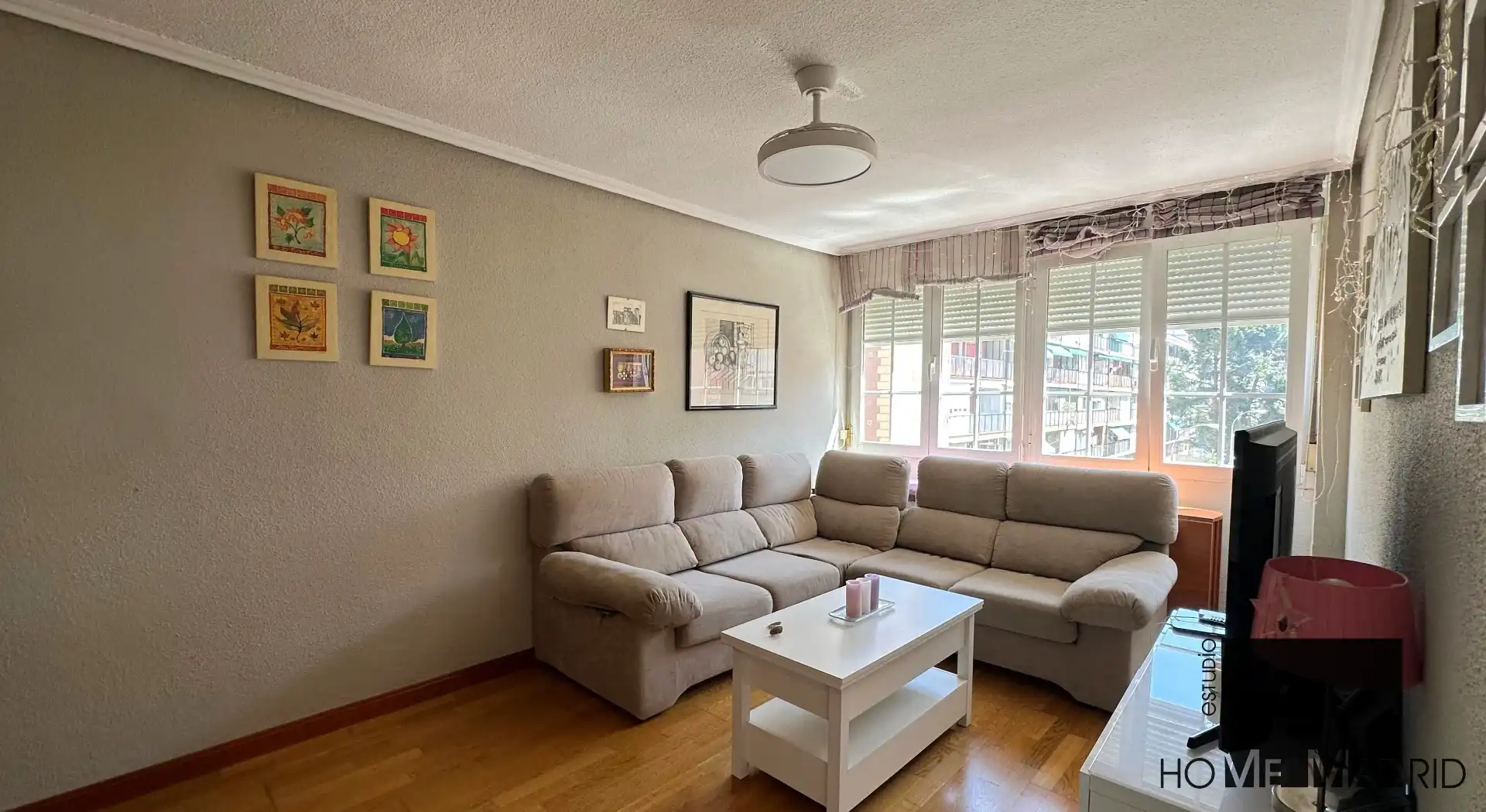Sala de estar de Piso en venta en Madrid con Aire acondicionado