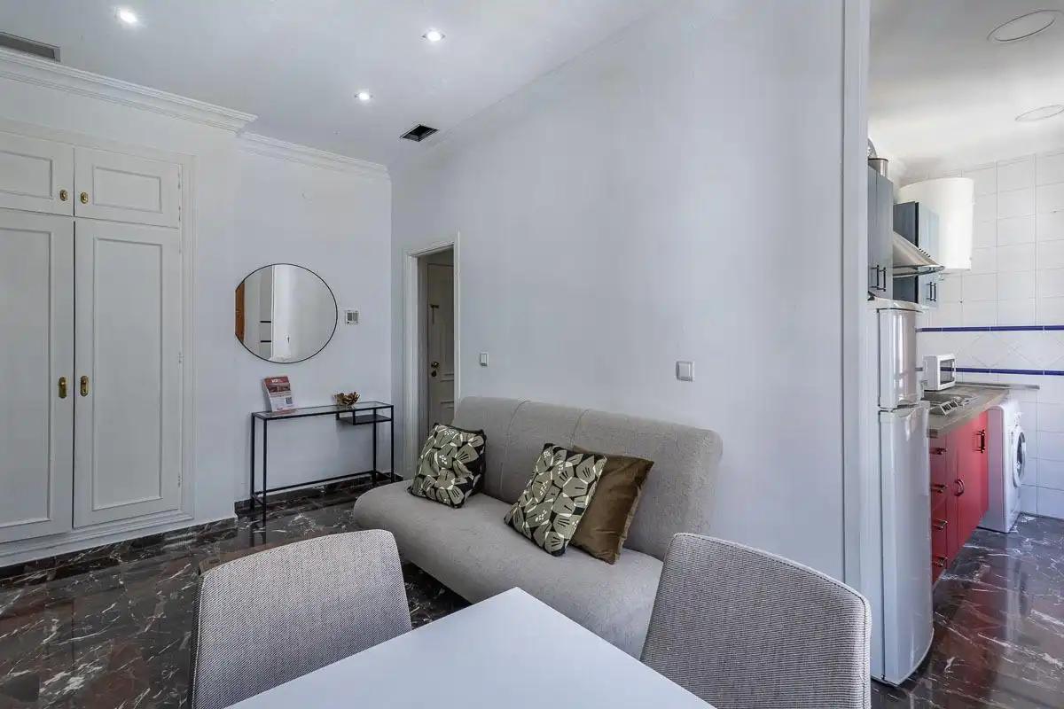 Living room of Flat for sale in Granada  with Balcony