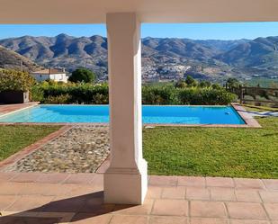 Jardí de Finca rústica en venda en Álora amb Aire condicionat, Terrassa i Piscina