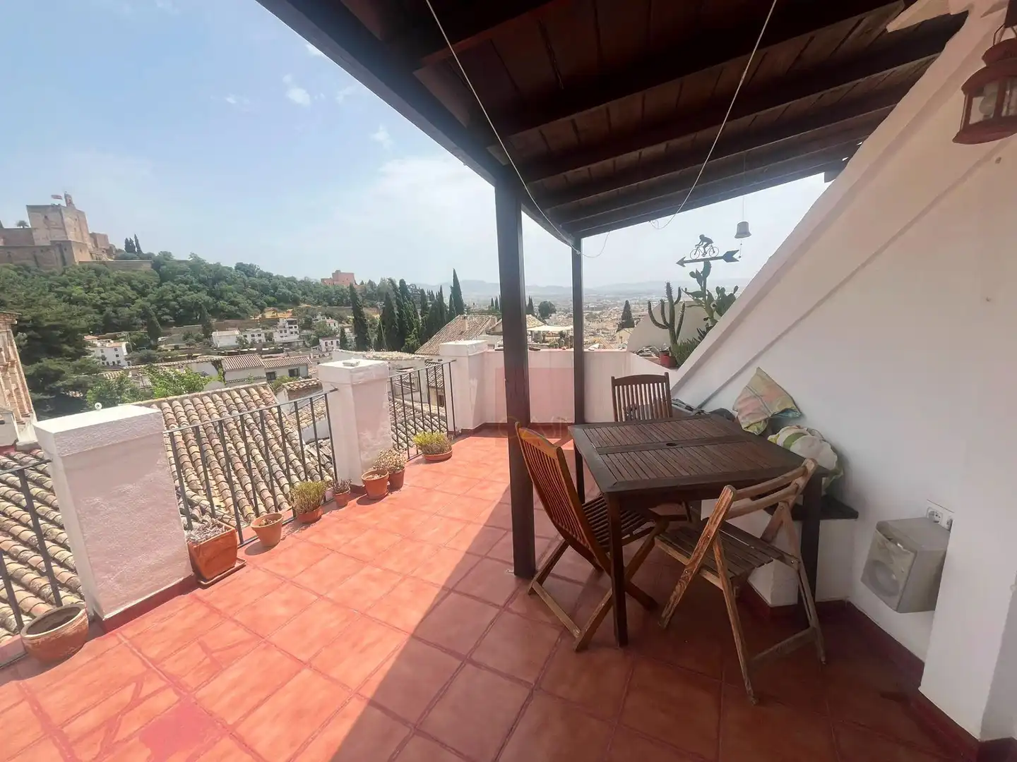 Terrasse von Haus oder Chalet zur Miete in Granada mit Heizung, Terrasse und Möbliert
