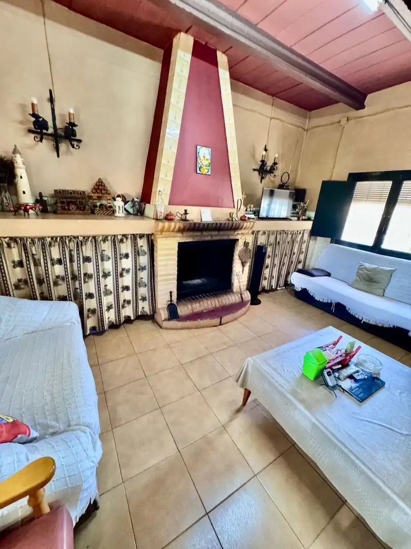 Sala d'estar de Finca rústica en venda en Membrilla