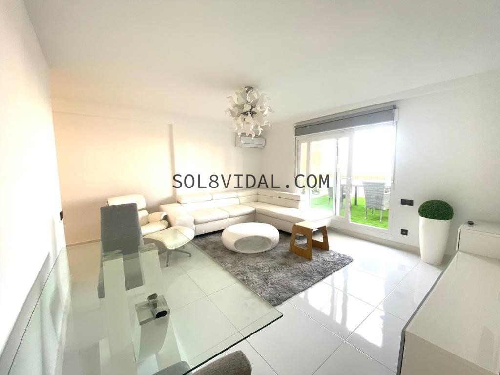 Living room of Attic to rent in Orihuela  with Heating, Terrace and Balcony
