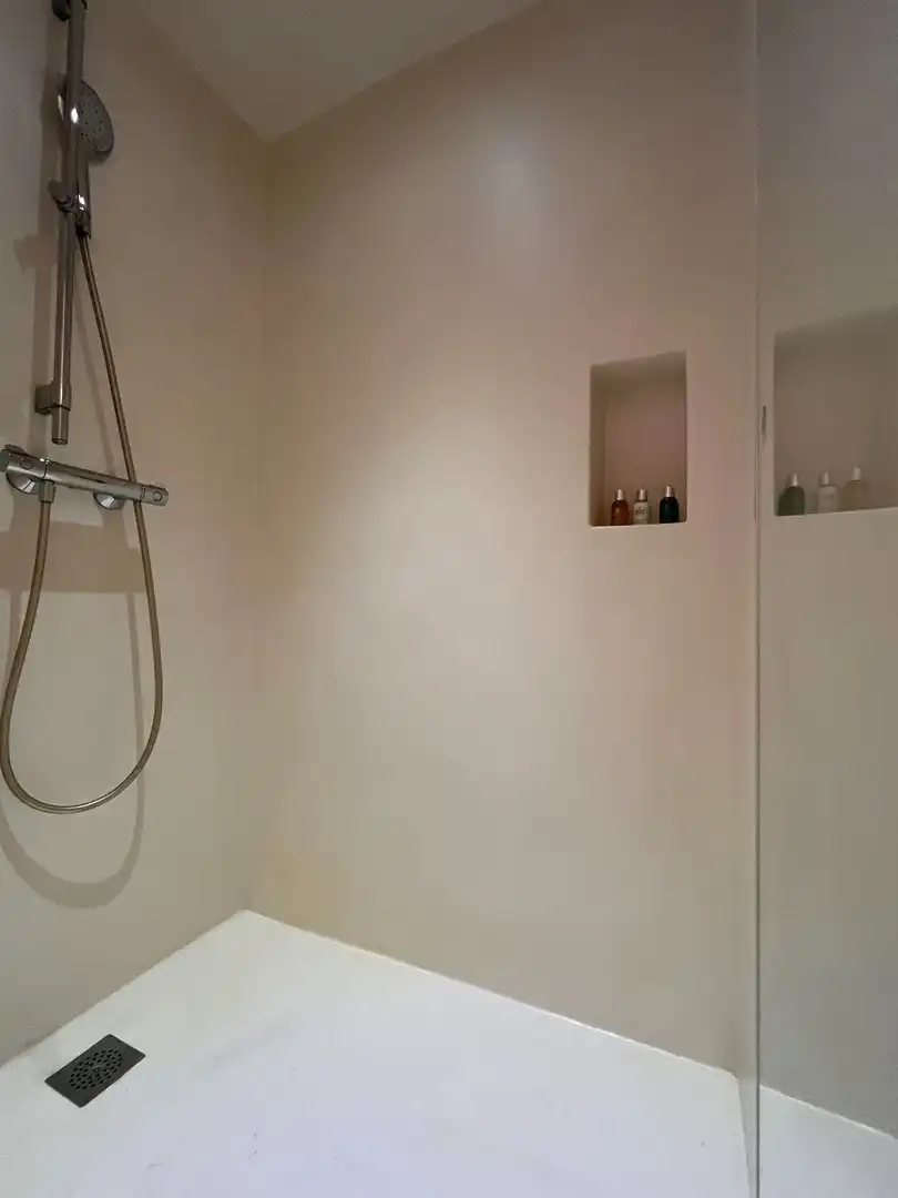 Badezimmer von Country house zum Verkauf in Es Migjorn Gran mit Klimaanlage, Heizung und Privatgarten