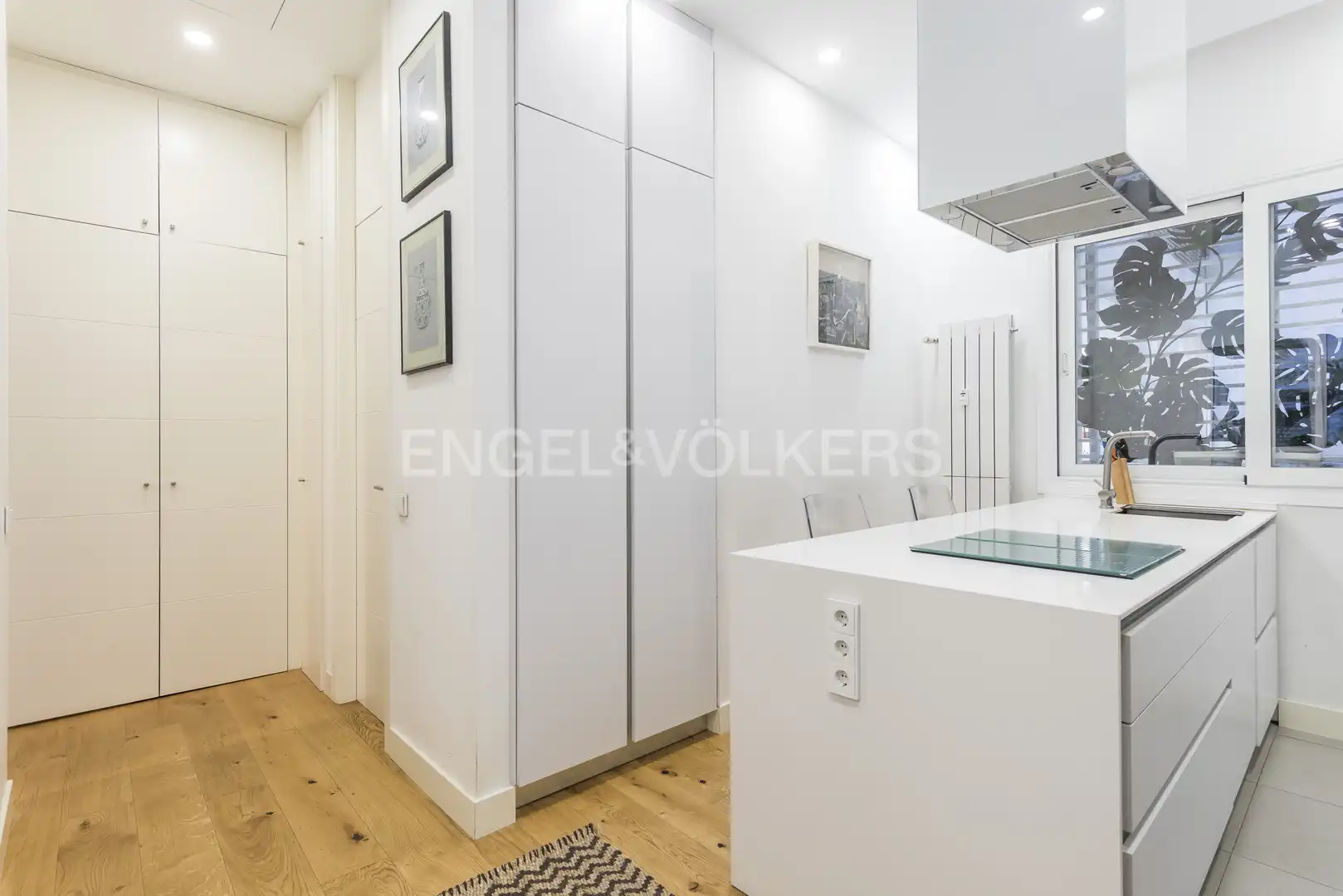 Cuina de Apartament de lloguer en Madrid amb Aire condicionat, Calefacció i Parquet