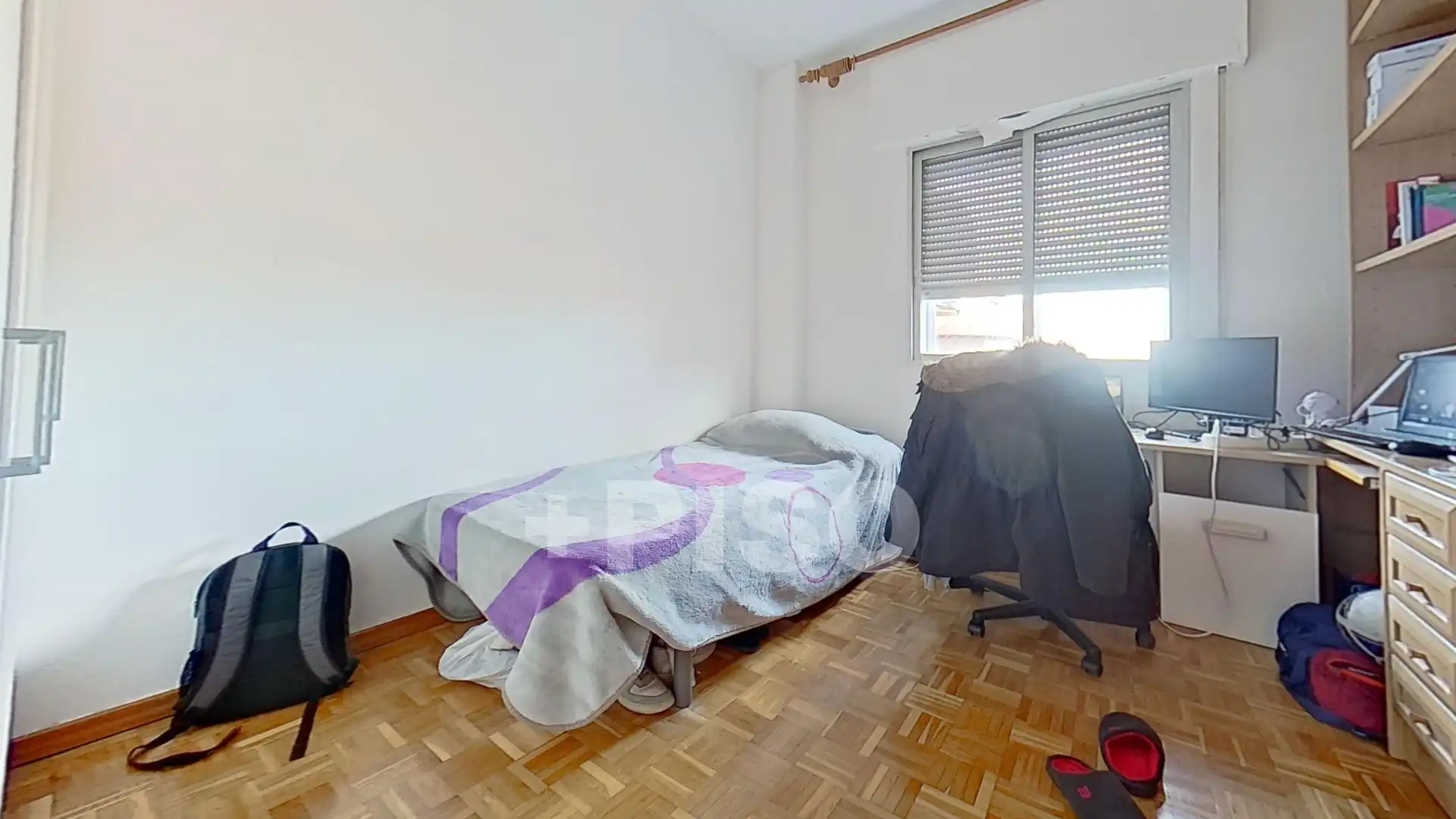 Bedroom of Flat for sale in Madrid  with Air Conditioner, Heating and Parquet flooring
