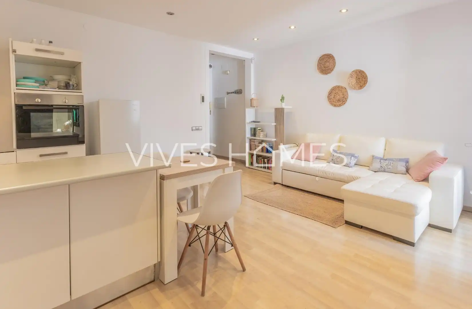 Sala de estar de Piso en venta en Caldes d'Estrac con Calefacción, Terraza y Balcón
