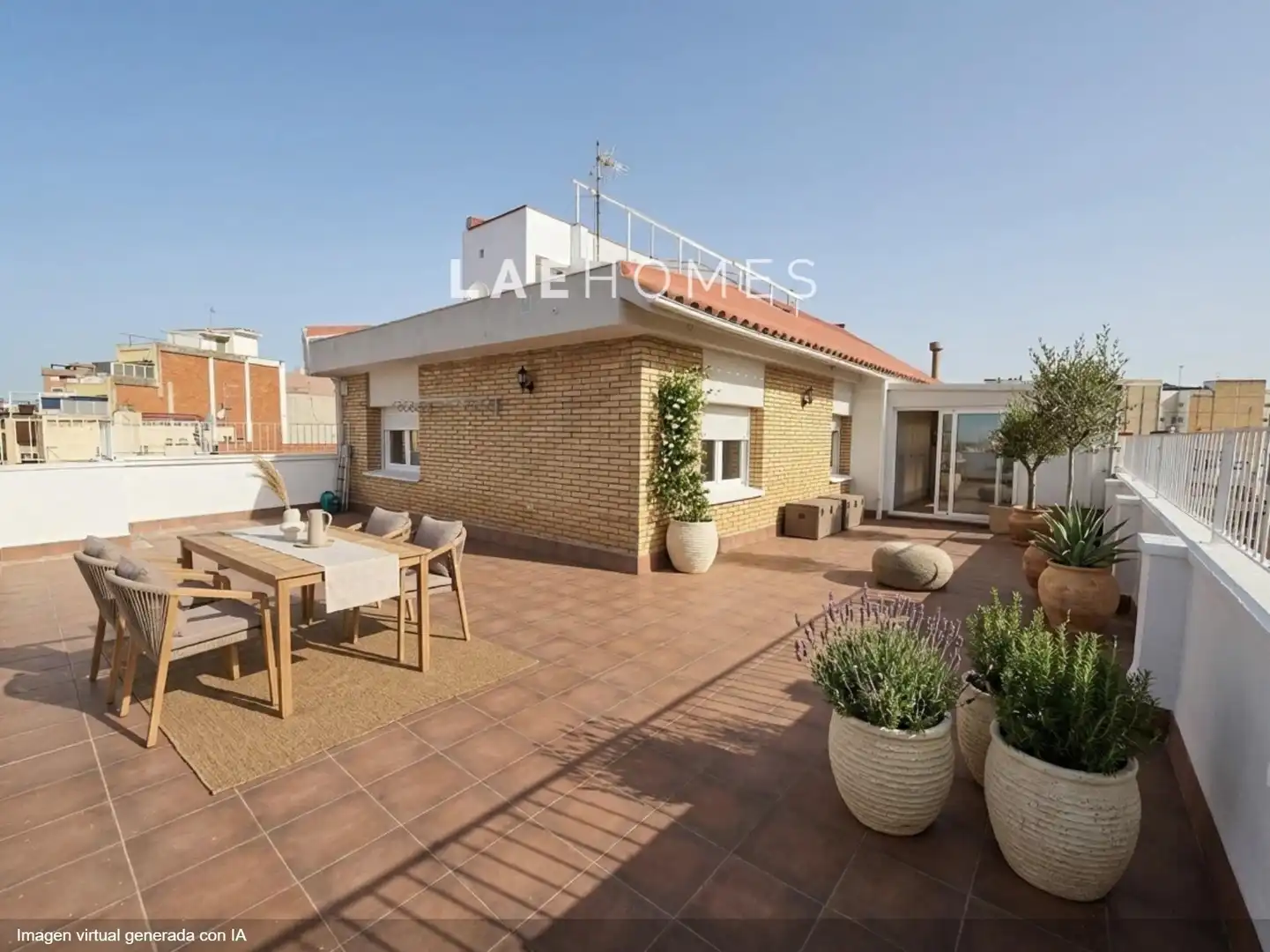 Terrace of Attic for sale in Barcelona  with Air Conditioner, Heating and Parquet flooring