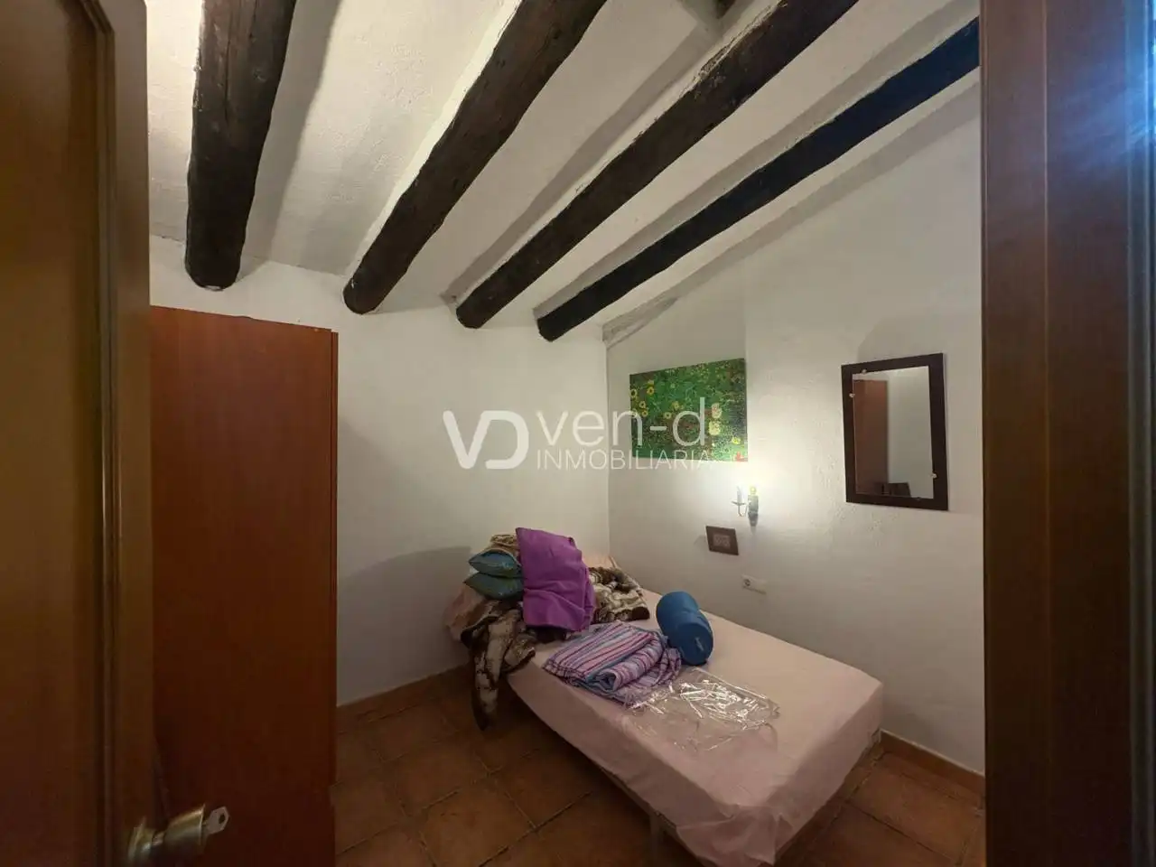 Habitación de Casa o chalet en venta en Enguera con Aire acondicionado, Calefacción y Jardín privado