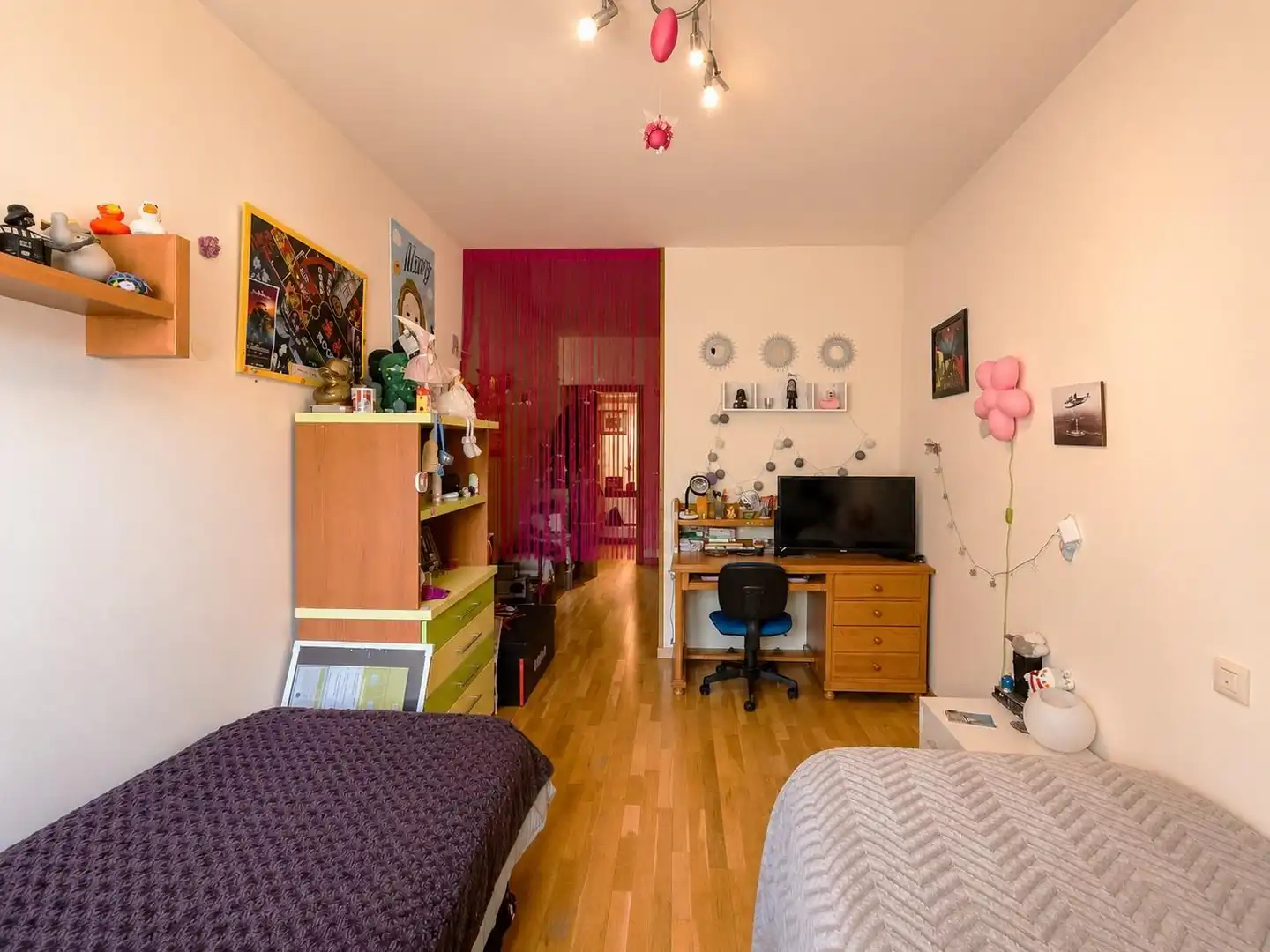 Bedroom of Flat for sale in Plasencia  with Heating and Parquet flooring