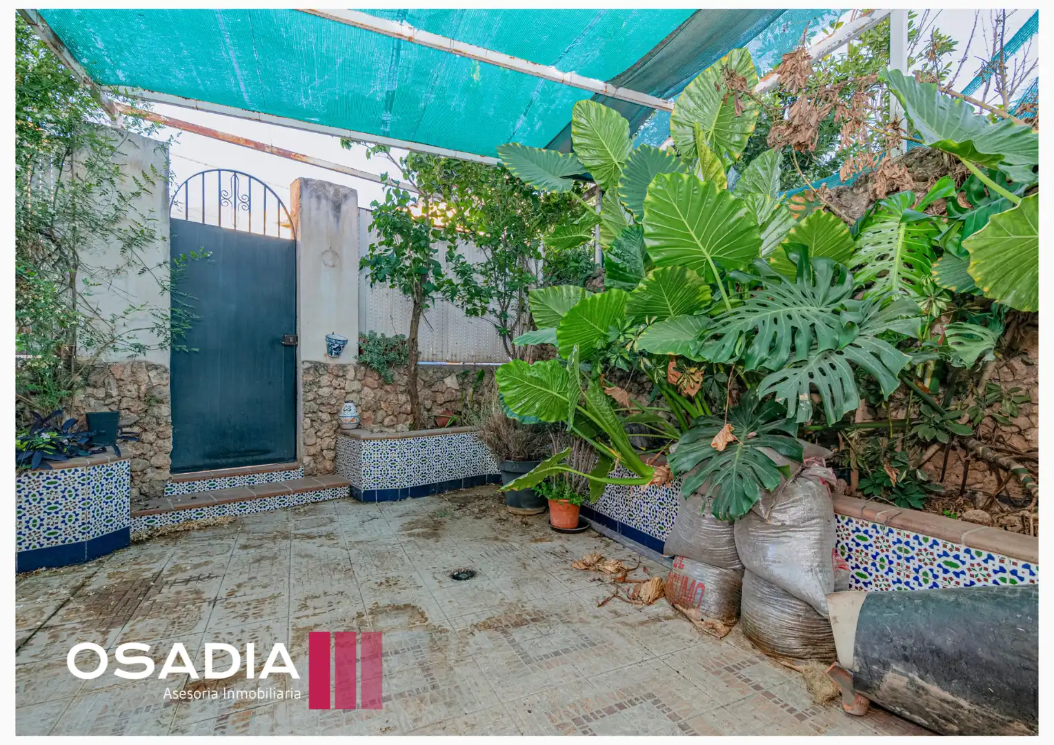 Jardín de Casa adosada en venta en La Zubia