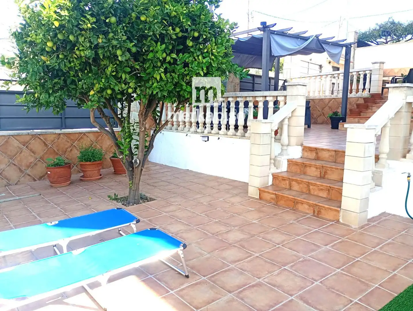 Terraza de Casa adosada en venta en Cunit Residencial