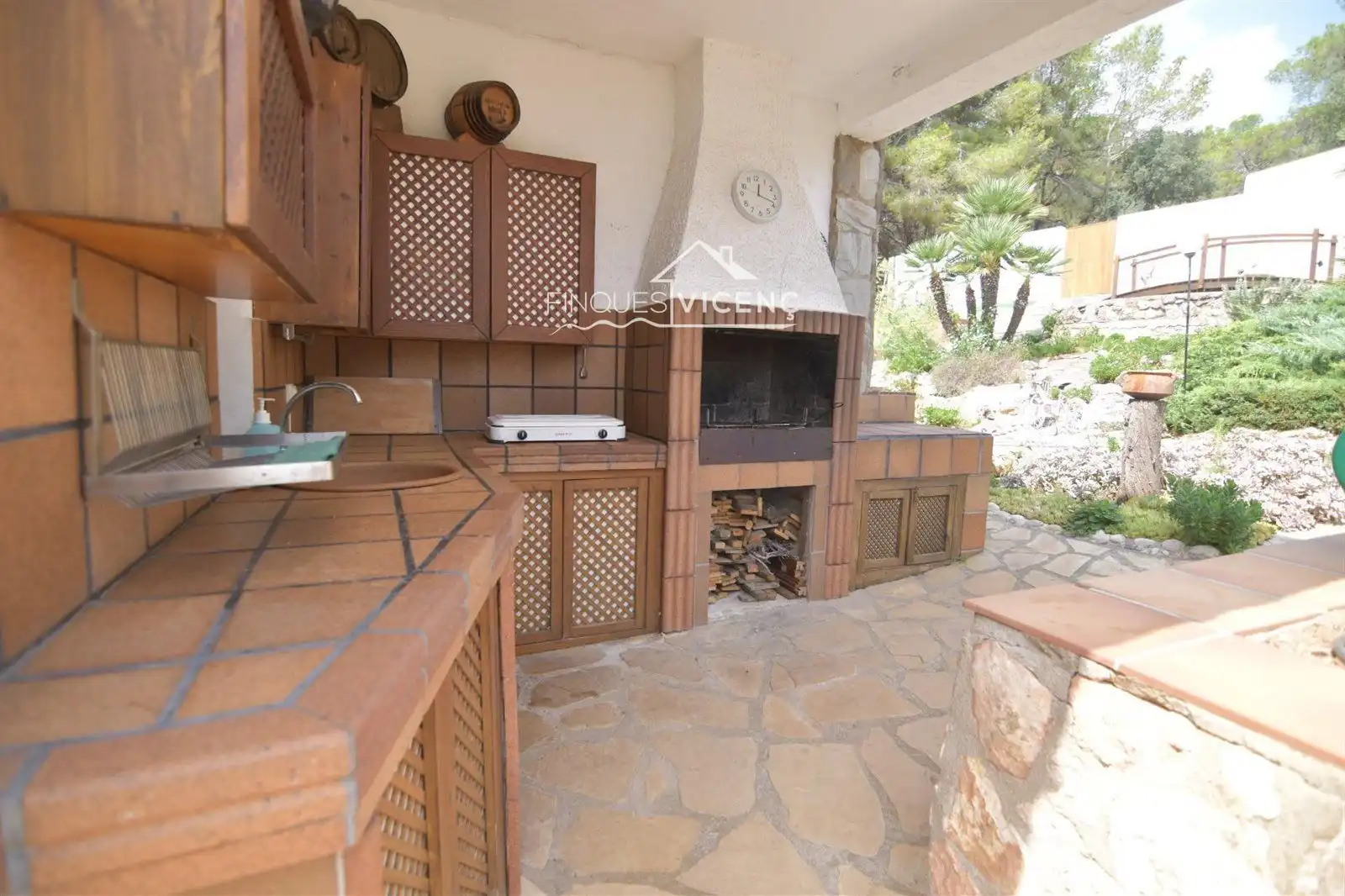 Jardín de Casa o chalet en venta en El Montmell con Terraza y Piscina