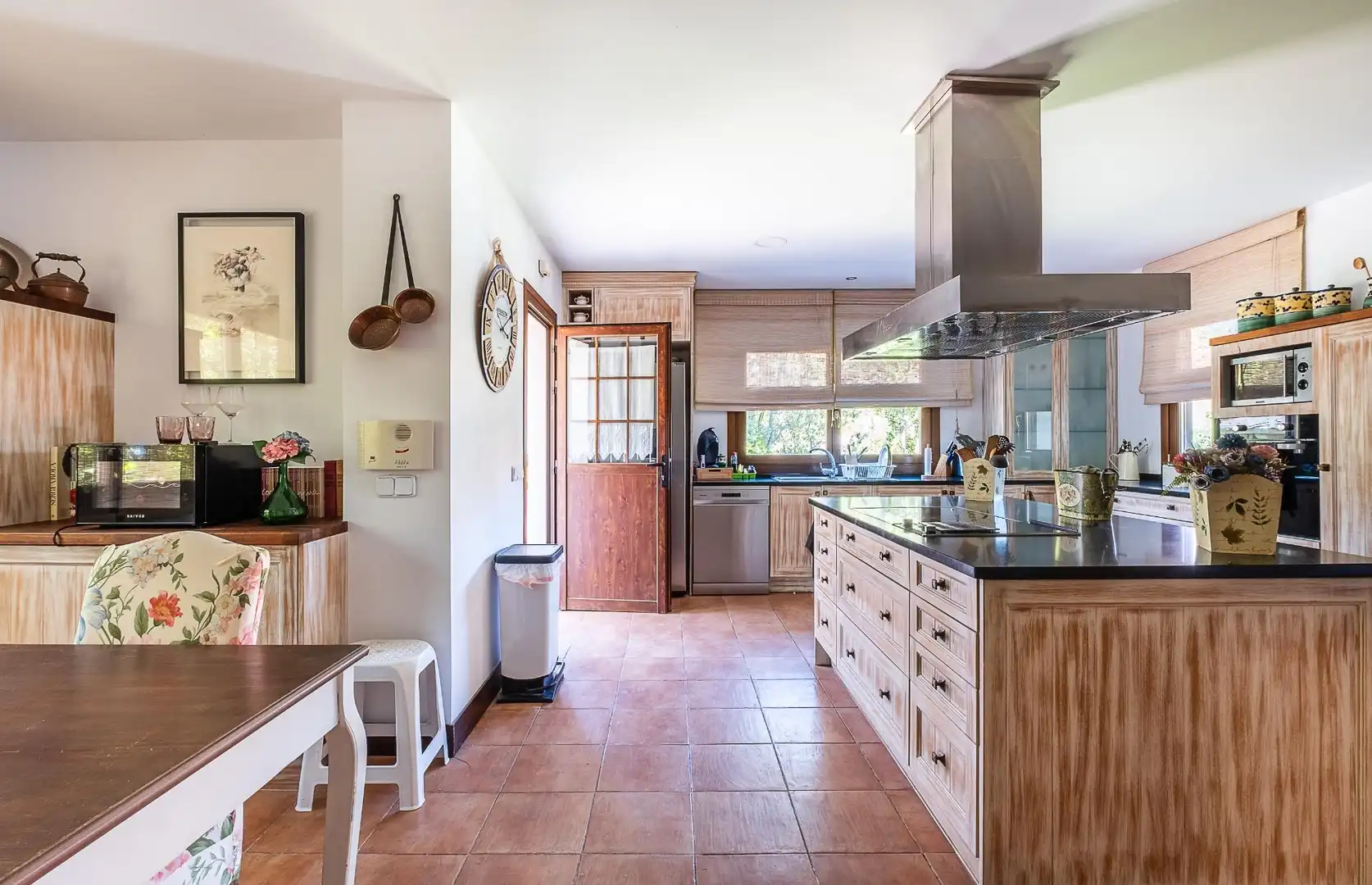 Cuina de Casa o xalet en venda en Guadarrama amb Aire condicionat, Calefacció i Jardí privat