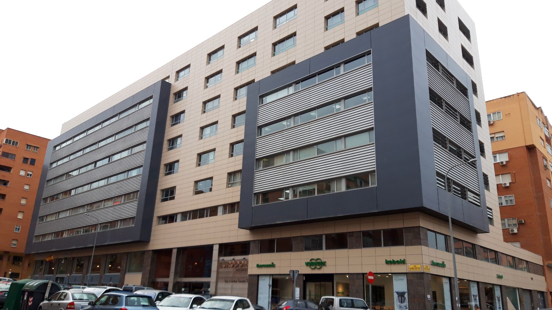 Vista exterior de Garatge de lloguer en Badajoz Capital