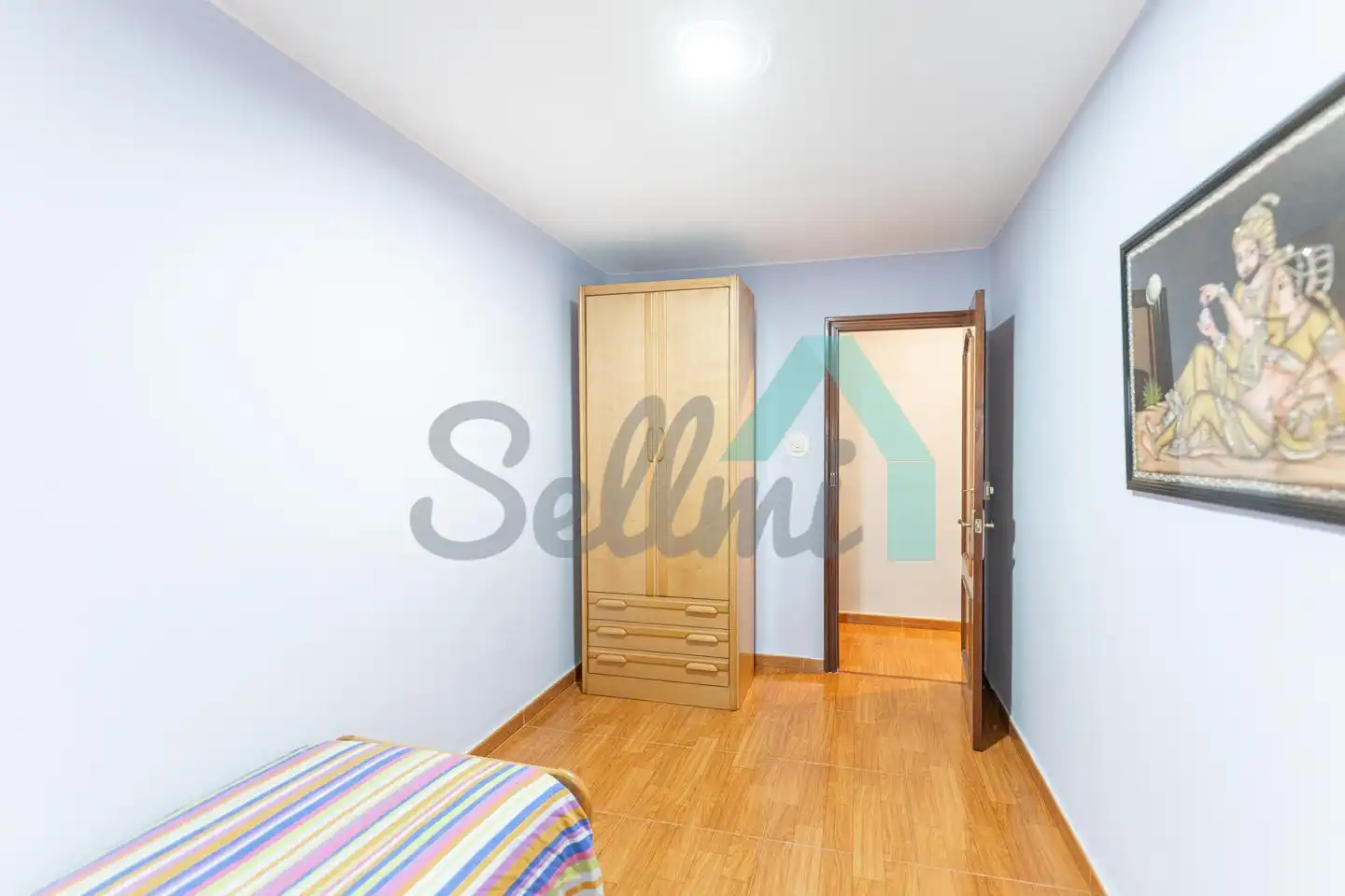 Bedroom of Flat for rent in Avilés  with Terrace and Furnished