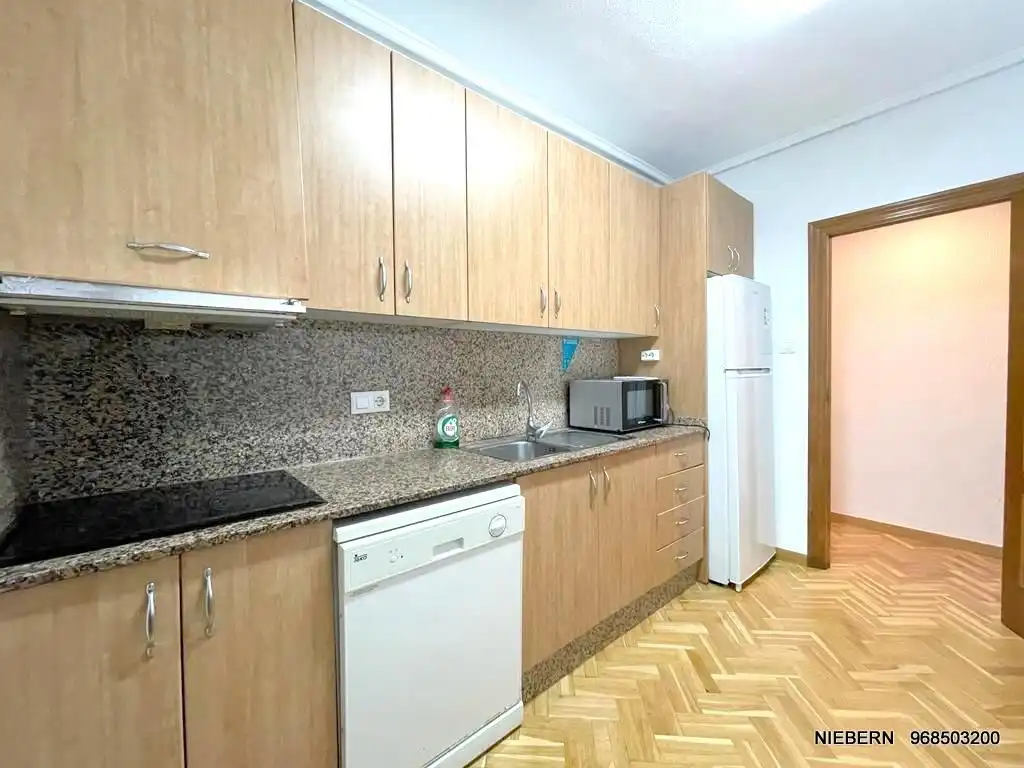 Cocina de Piso de alquiler en Cartagena con Parquet, Amueblado y Horno