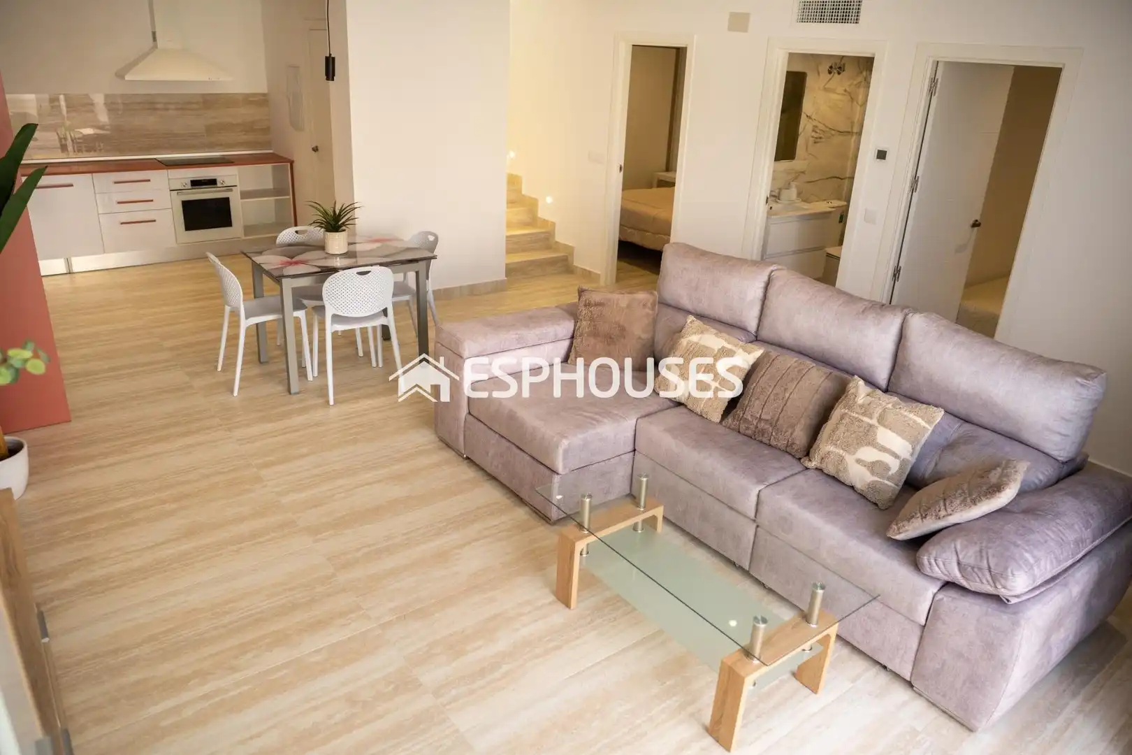 Sala de estar de Casa o chalet en venta en Rojales con Terraza, Piscina y Balcón