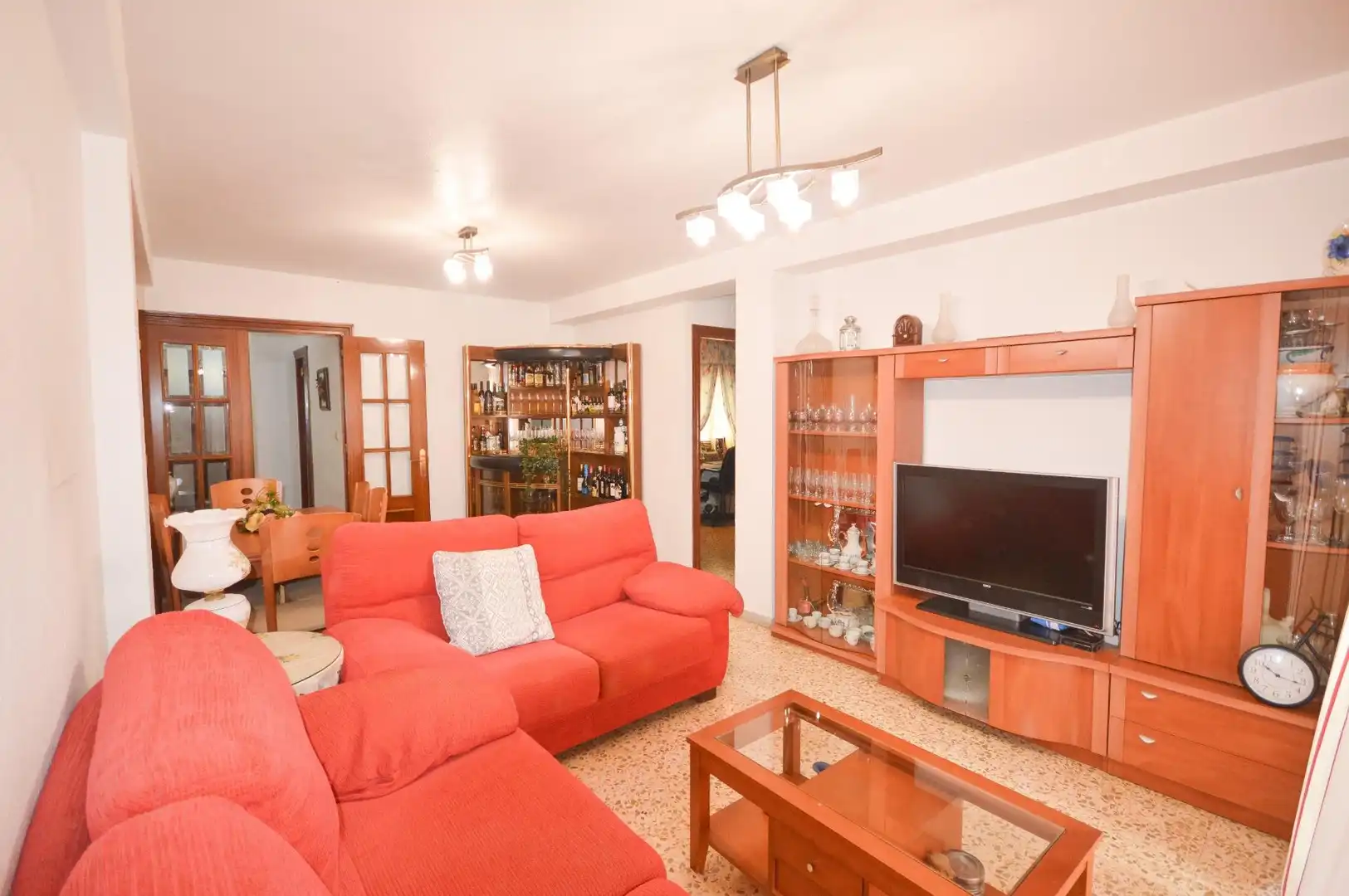 Living room of Flat for sale in Almería  with Air Conditioner and Heating