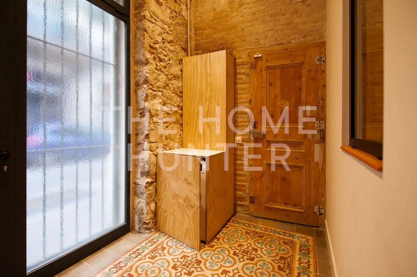 Außenansicht von Wohnung zum Verkauf in Barcelona mit Heizung, Privatgarten und Terrasse