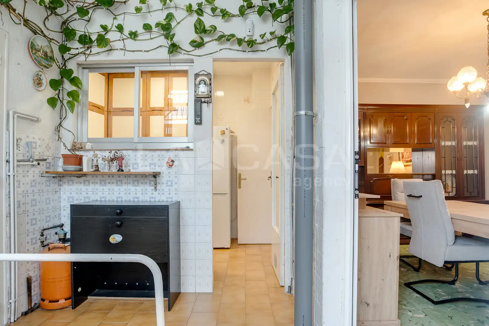 Cocina de Casa adosada en venta en Granollers con Terraza y Trastero