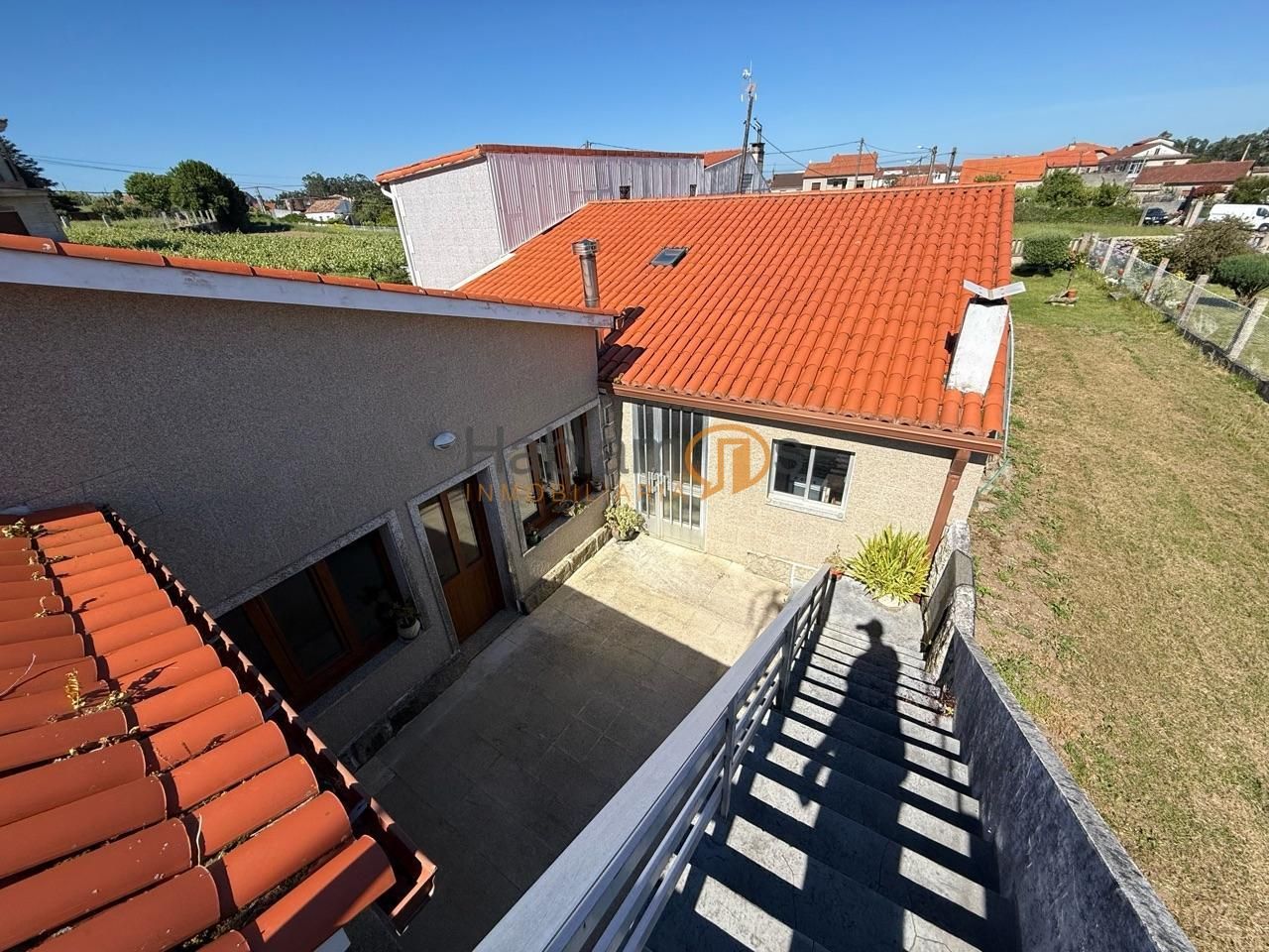Exterior view of House or chalet for sale in Sanxenxo  with Heating, Private garden and Terrace