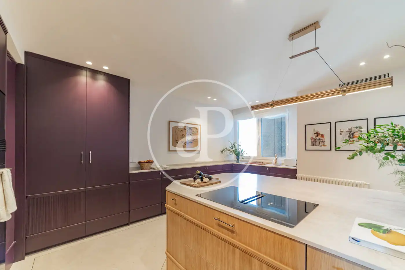 Küche von Wohnung zum Verkauf in Madrid mit Klimaanlage, Heizung und Terrasse