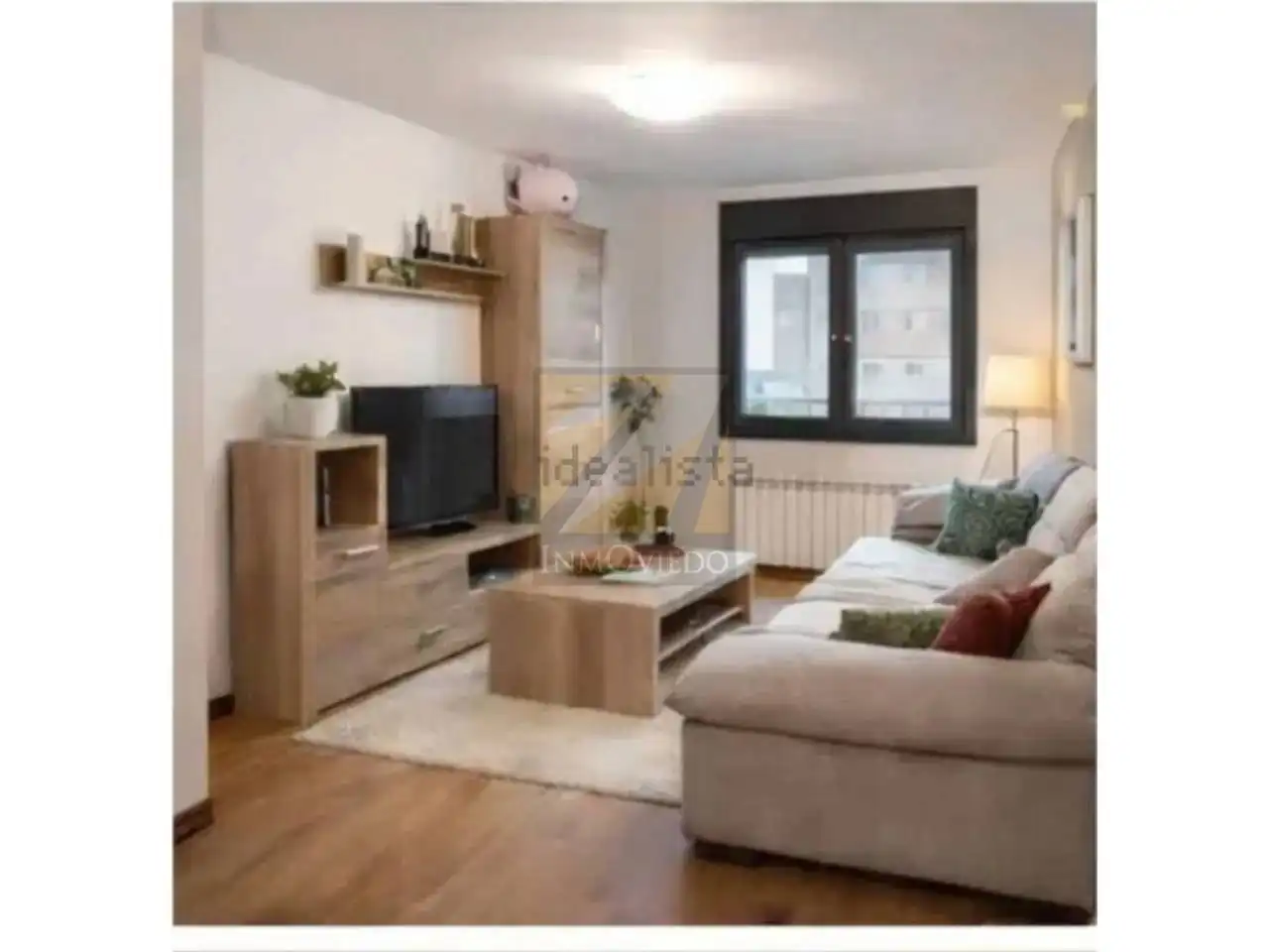 Living room of Flat for sale in Gijón   with Heating, Storage room and Furnished
