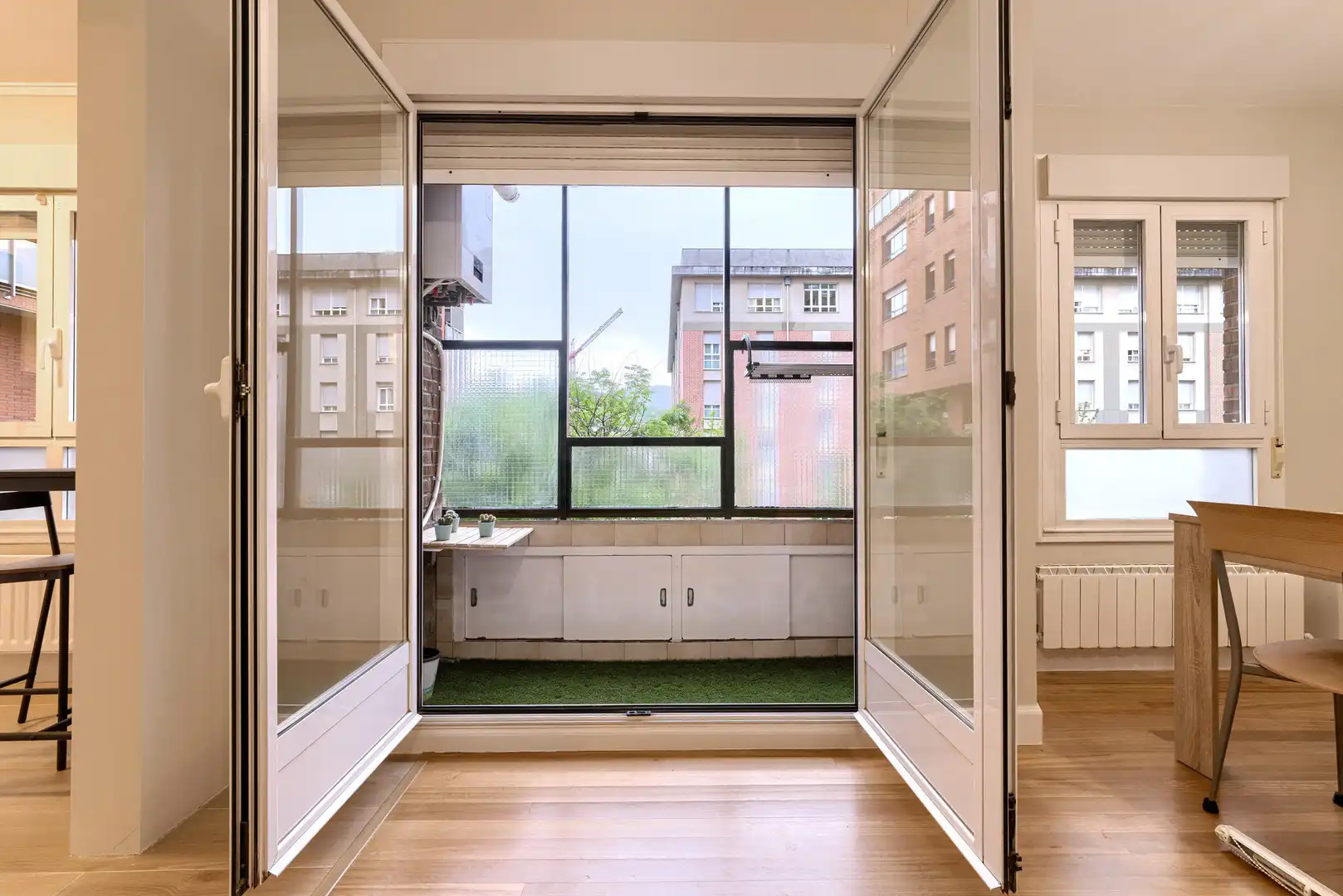 Balcony of Flat for sale in Bilbao 