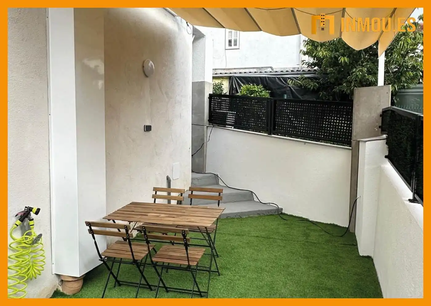 Terrassa de Apartament de lloguer en Ourense Capital  amb Aire condicionat, Calefacció i Moblat