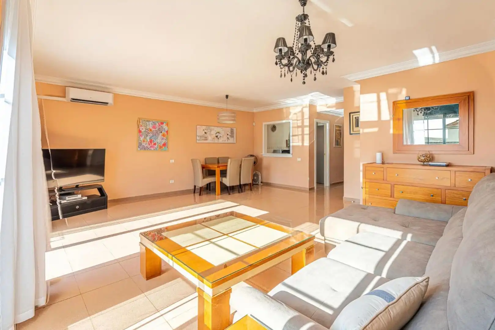 Living room of Duplexes for sale in Adeje  with Terrace, Storage room and Furnished