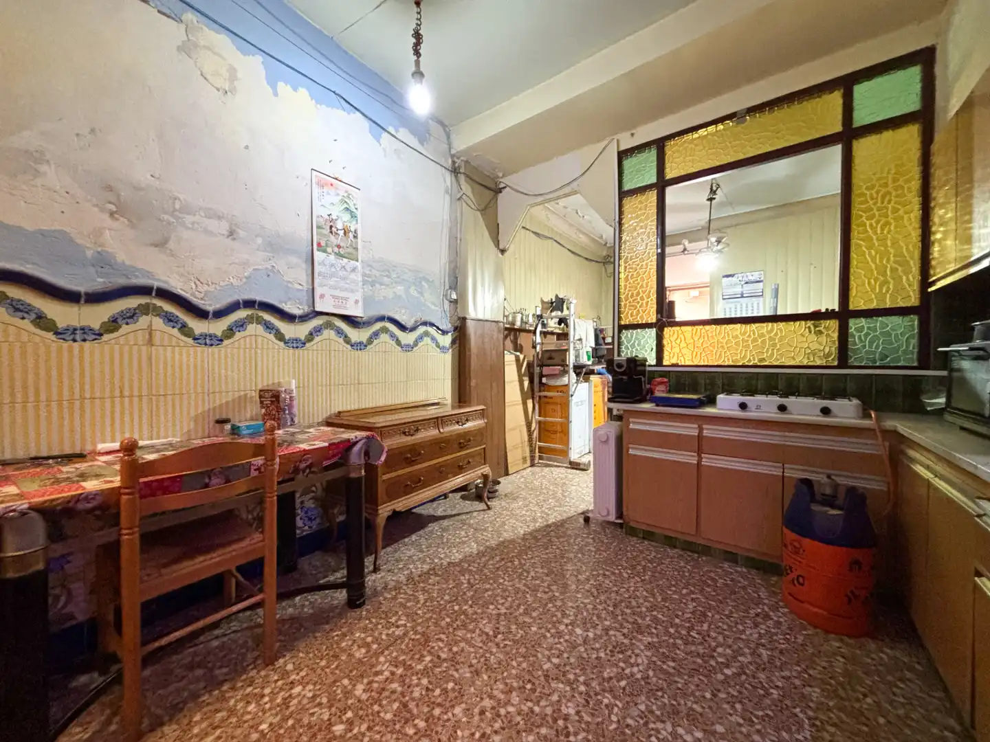 Cuina de Casa adosada en venda en Burriana / Borriana amb Terrassa, Traster i Moblat