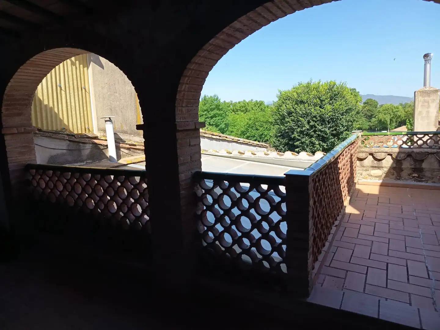 Terraza de Casa adosada en venta en Vilablareix con Calefacción, Terraza y Balcón