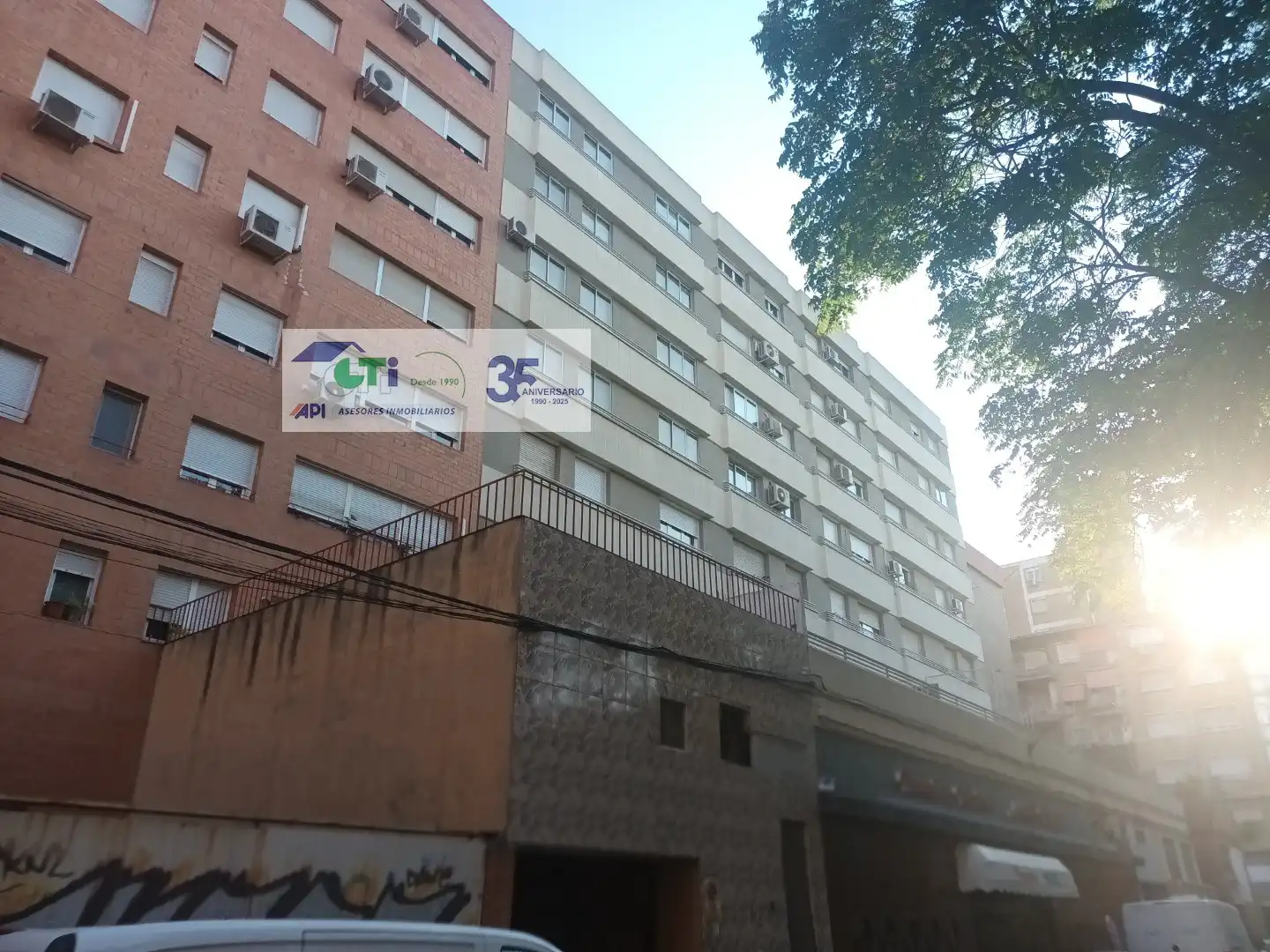 Vista exterior de Piso en venta en Zaragoza