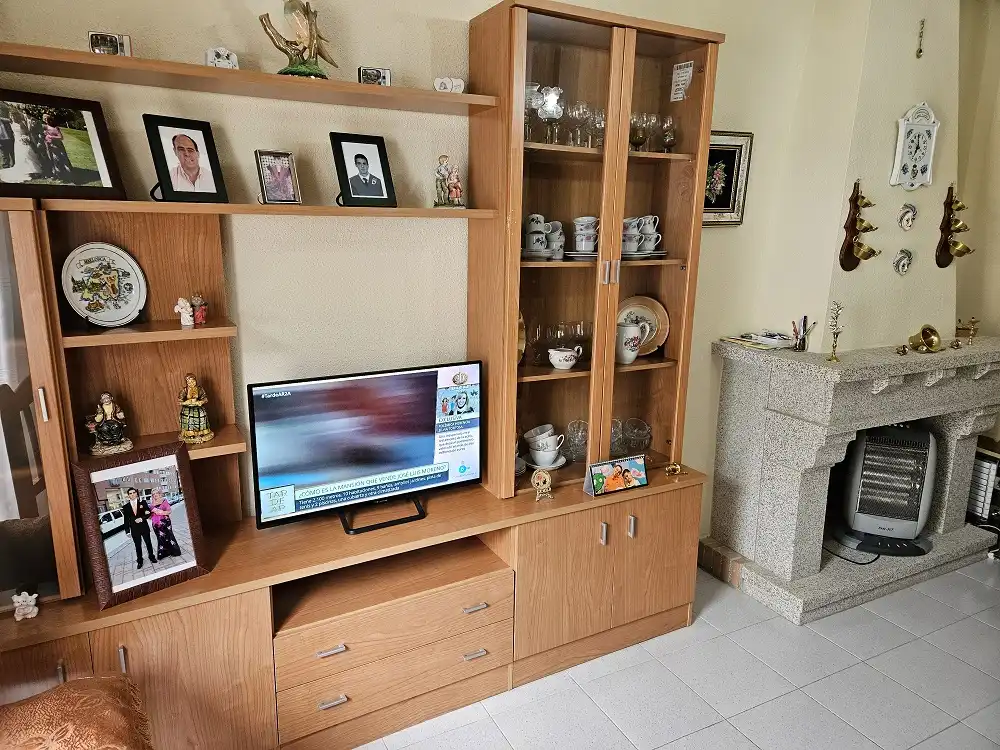 Wohnzimmer von Wohnung zum Verkauf in Navas del Madroño mit Terrasse und Balkon