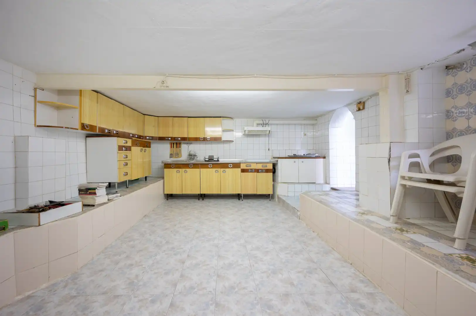 Küche von Wohnung zum Verkauf in Colmenar Viejo mit Heizung, Parkett und Abstellraum