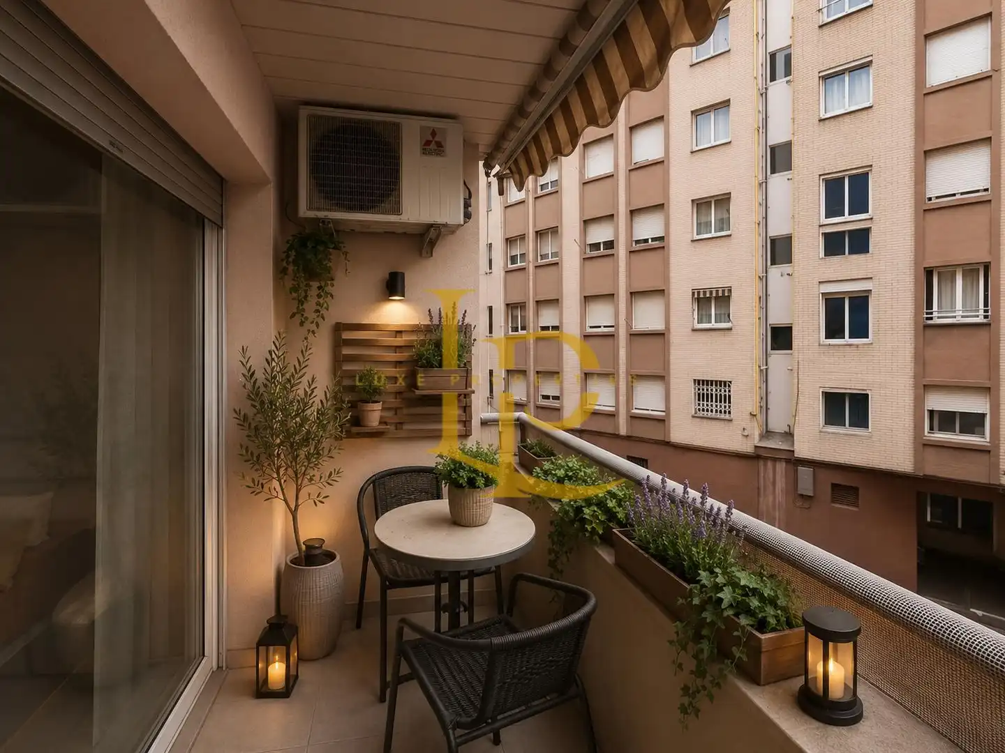 Terrasse von Wohnung zum Verkauf in Rubí mit Klimaanlage, Heizung und Möbliert