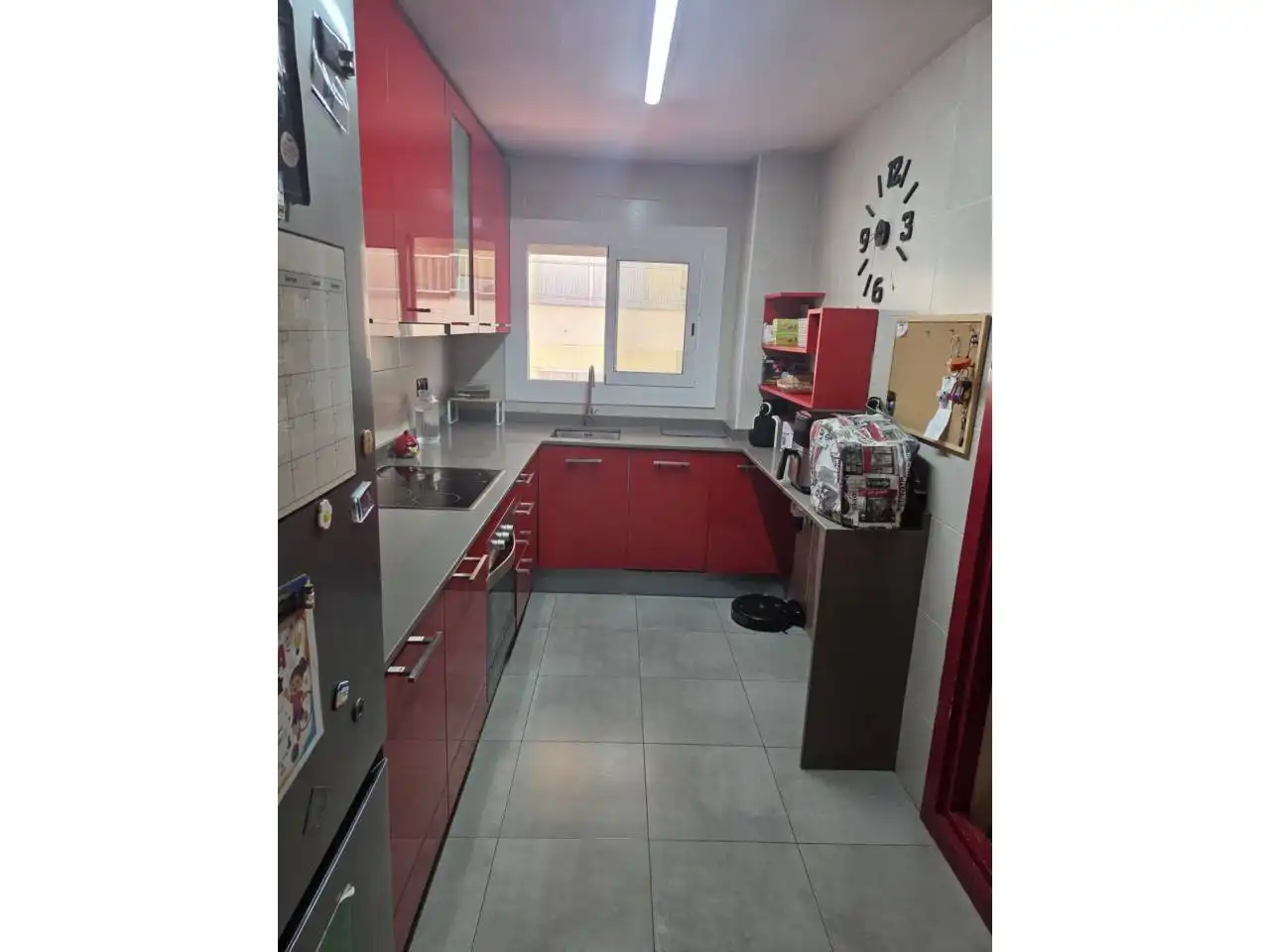 Küche von Wohnung zum Verkauf in Cubelles mit Heizung, Parkett und Abstellraum