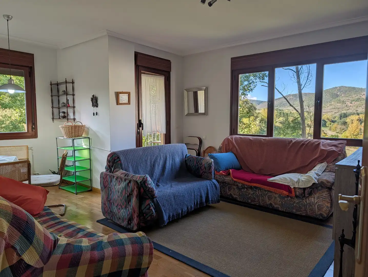 Wohnzimmer von Wohnungen zum Verkauf in Zorraquín mit Heizung, Abstellraum und Möbliert