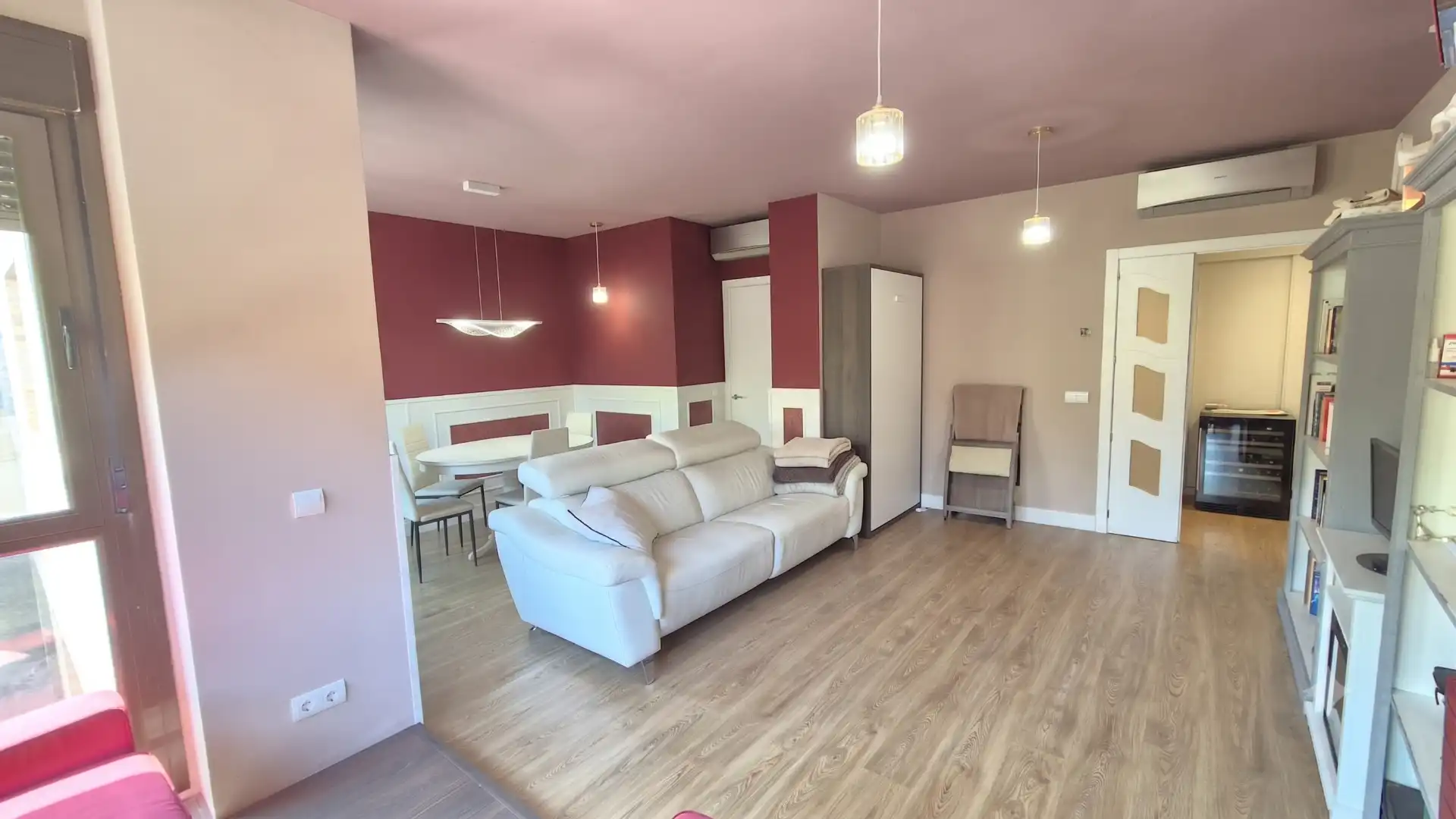 Sala de estar de Piso en venta en Rivas-Vaciamadrid con Aire acondicionado, Calefacción y Jardín privado