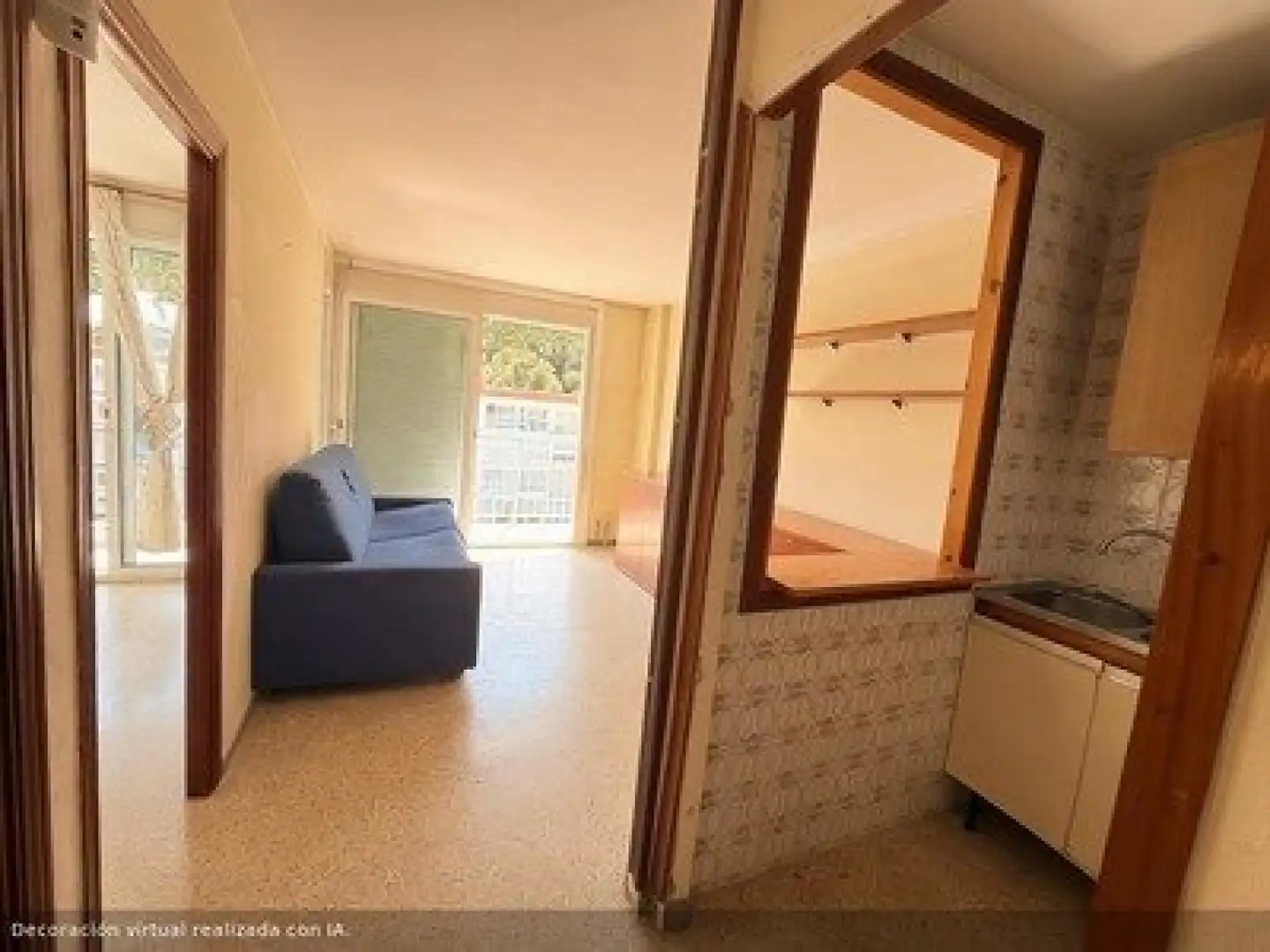 Living room of Flat for sale in Santa Susanna  with Heating, Terrace and Balcony