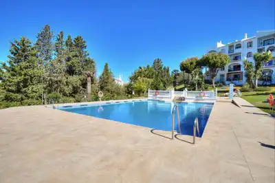 Piscina de Planta baixa en venda en Mijas amb Aire condicionat, Calefacció i Terrassa