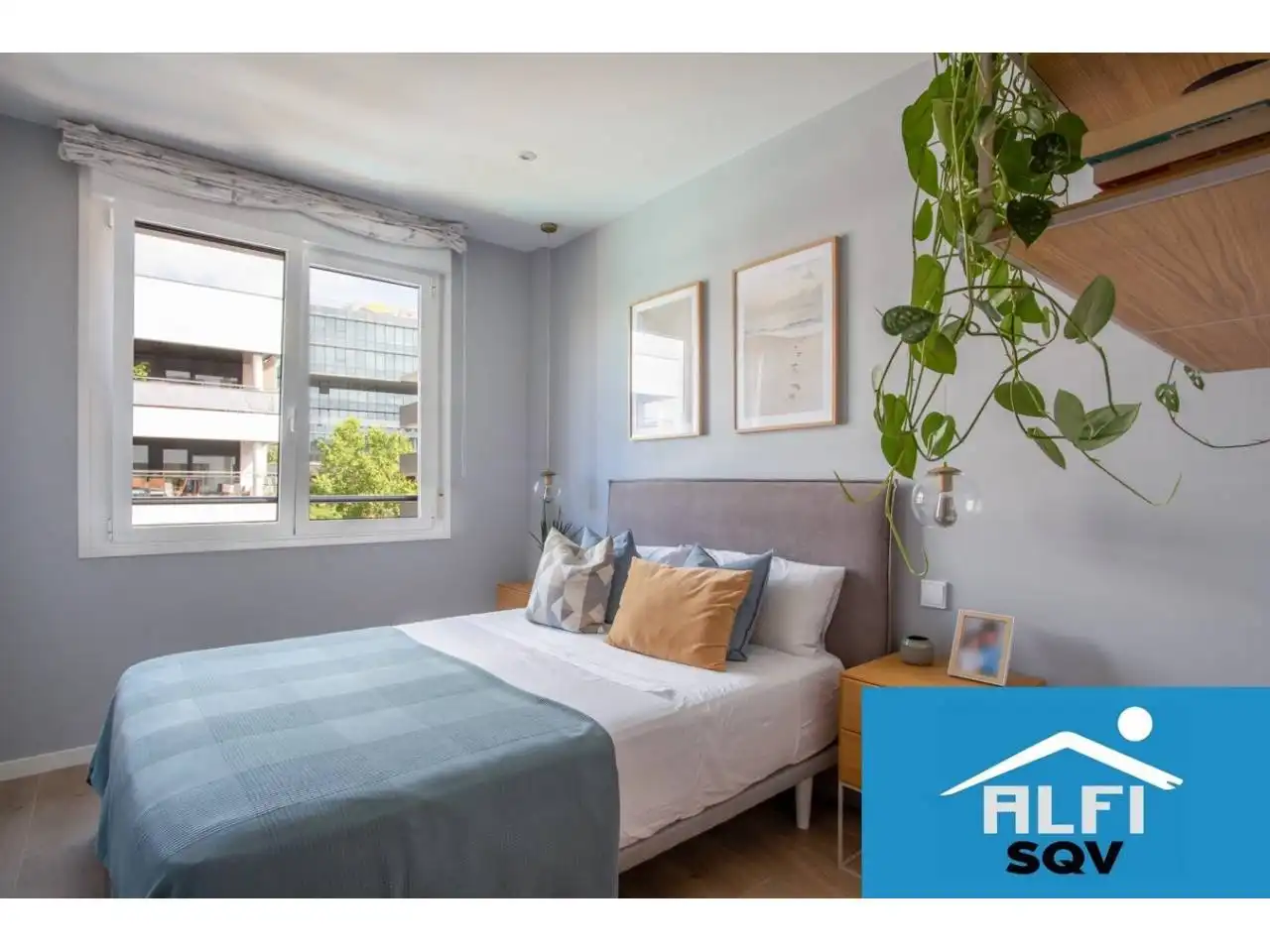 Bedroom of Flat for sale in Sant Cugat del Vallès  with Air Conditioner, Heating and Terrace