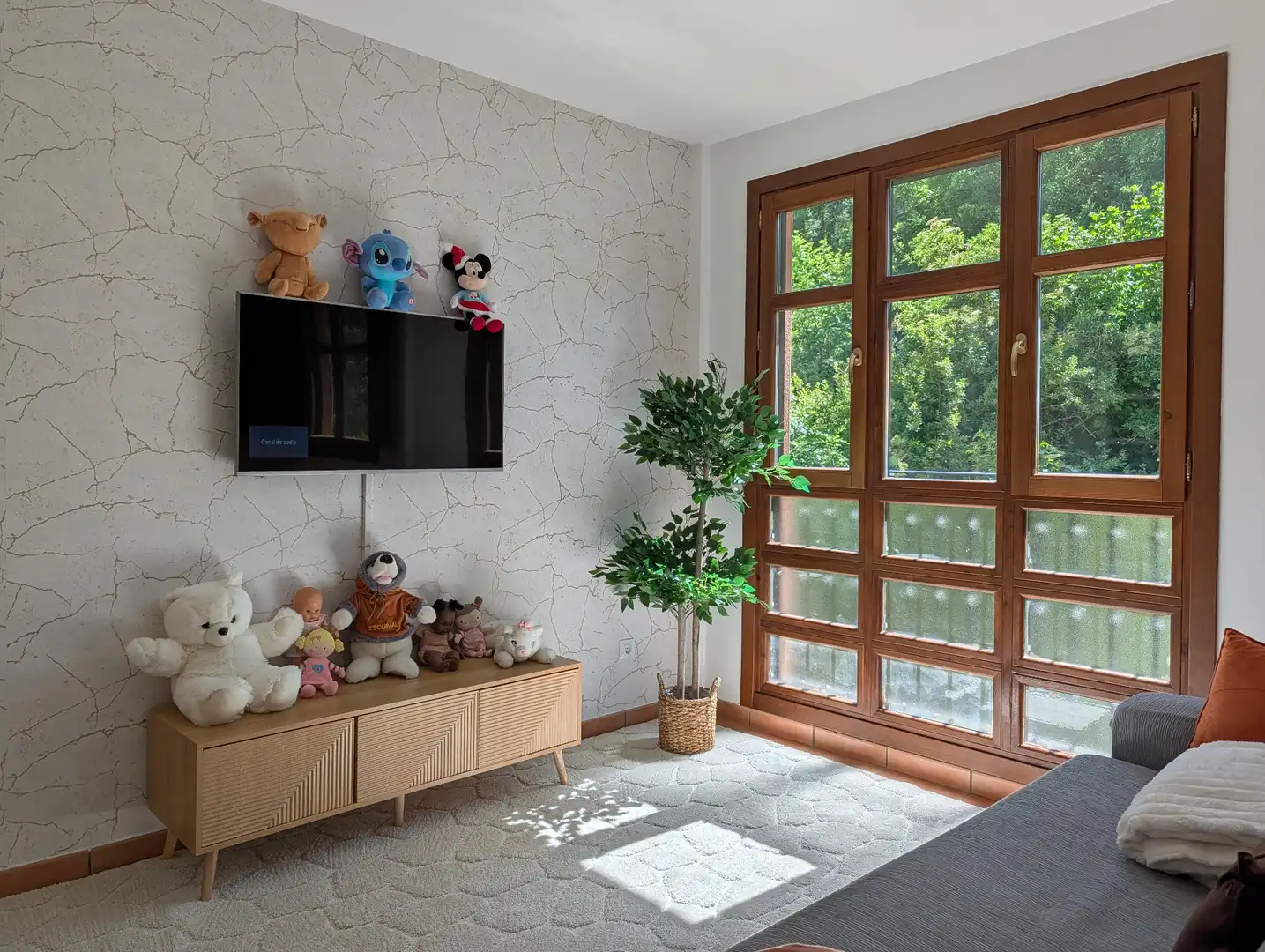 Wohnzimmer von Wohnungen zum Verkauf in Ezcaray mit Heizung, Möbliert und Balkon