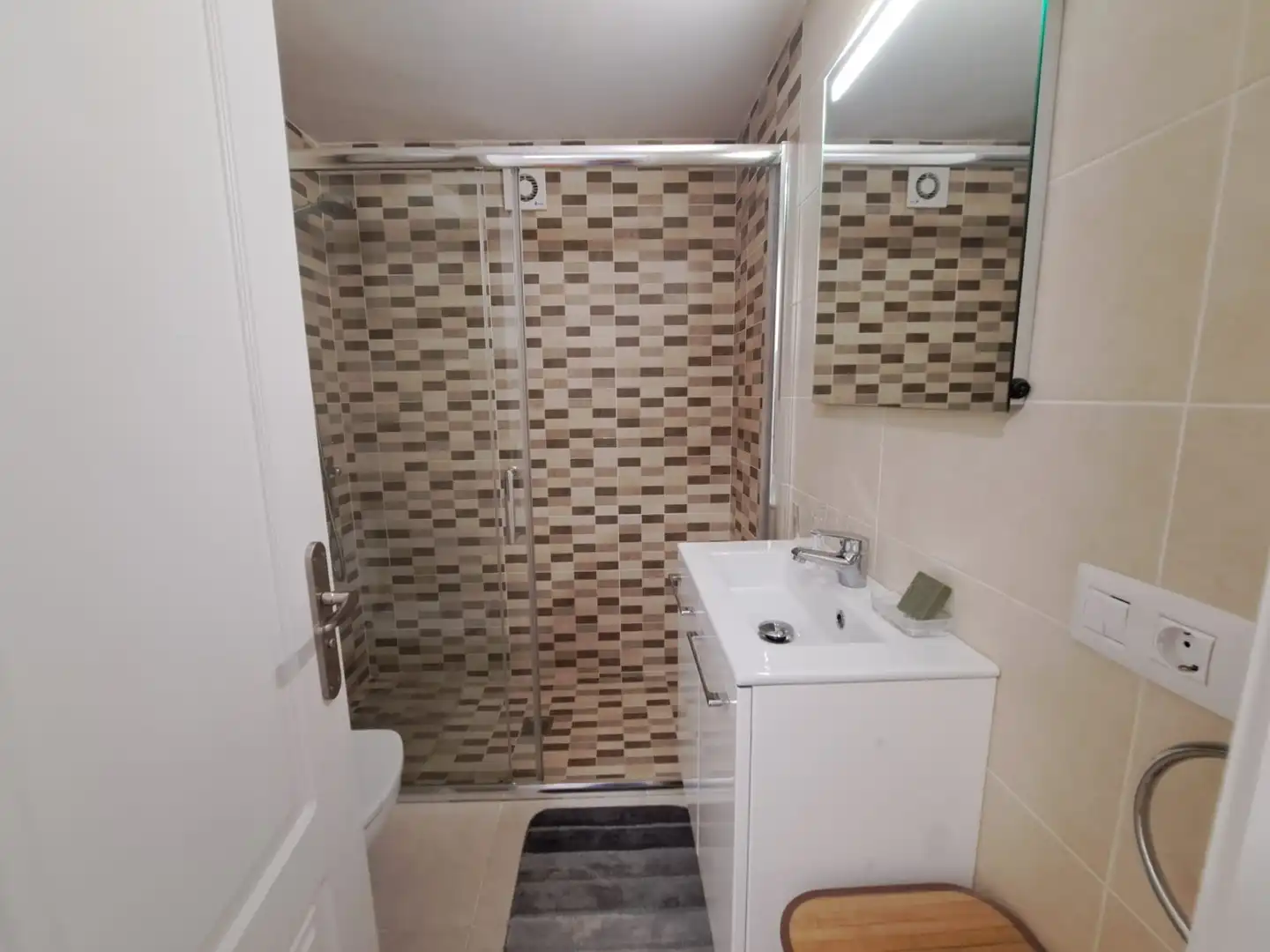 Baño de Apartamento de alquiler en Puerto de la Cruz con Piscina, Amueblado y Balcón